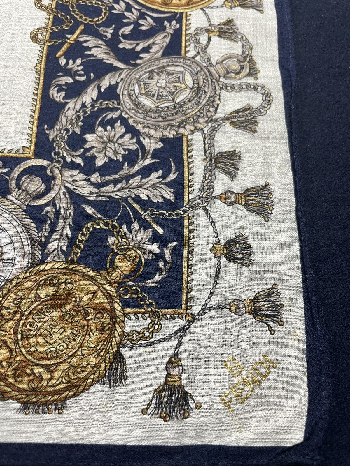 Designer × Other × Vintage Fendi Handkerchief Neckerchief Bandana Size ONE SIZE - 4 Thumbnail
