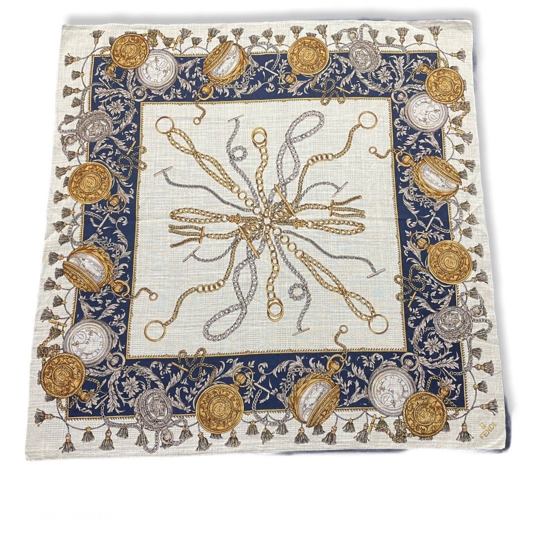 Designer × Other × Vintage Fendi Handkerchief Neckerchief Bandana Size ONE SIZE - 2 Thumbnail