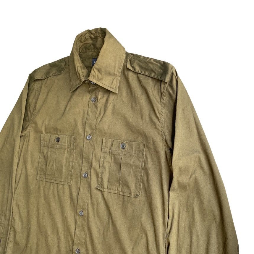 Jil Sander Jil Sander Military Double Pocket Shirt Size US S / EU 44-46 / 1 - 1 Thumbnail