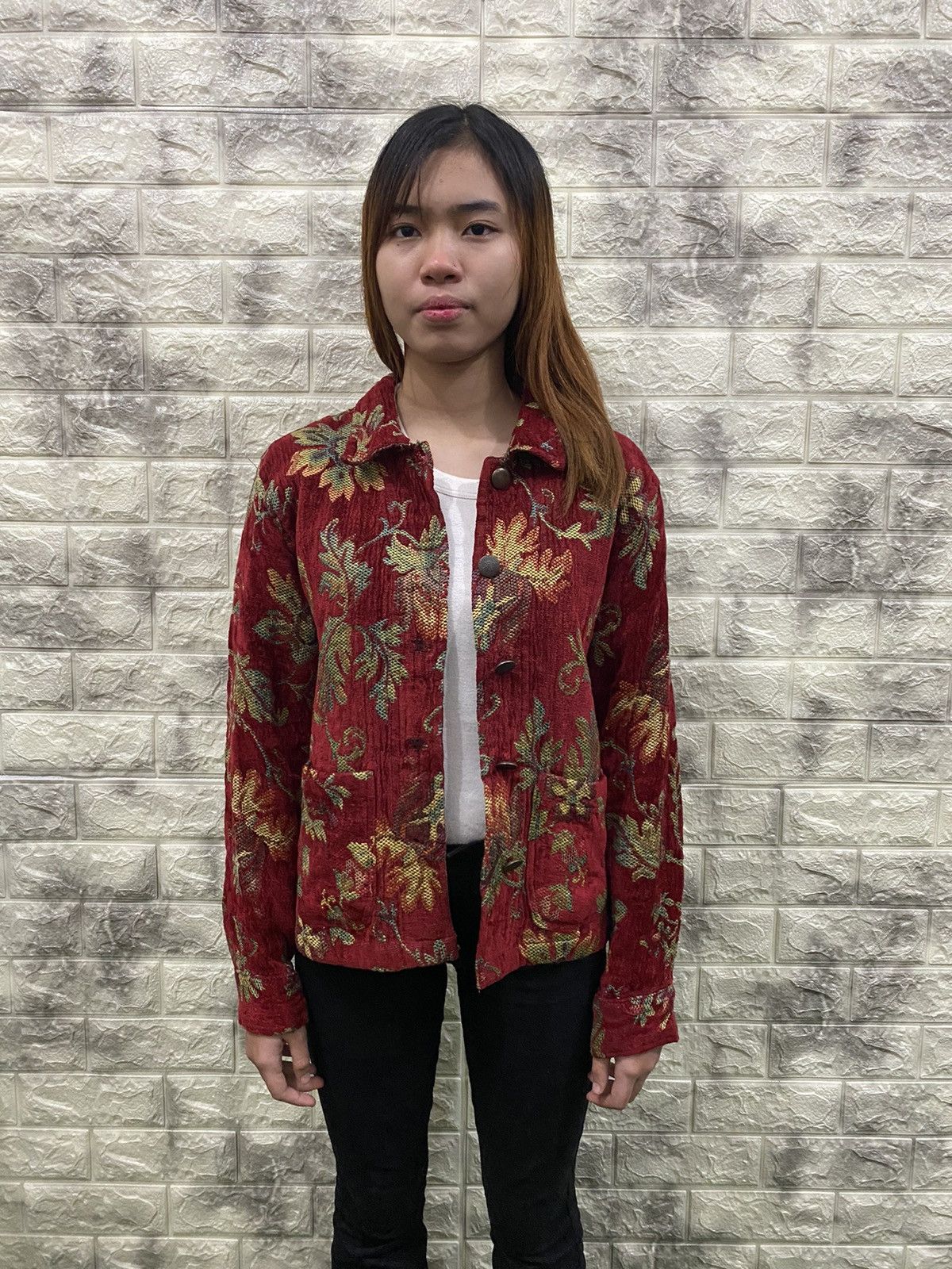 Japanese Brand Decorated Original Jacket Nice Design Size S / US 4 / IT 40 - 3 Thumbnail