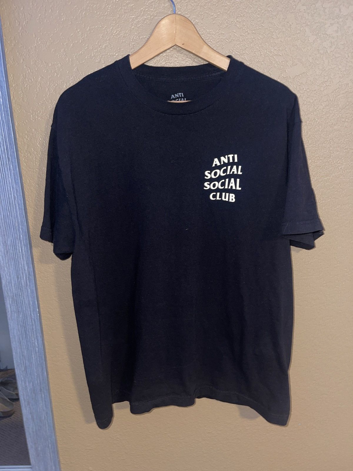 Anti social social club flower t shirt