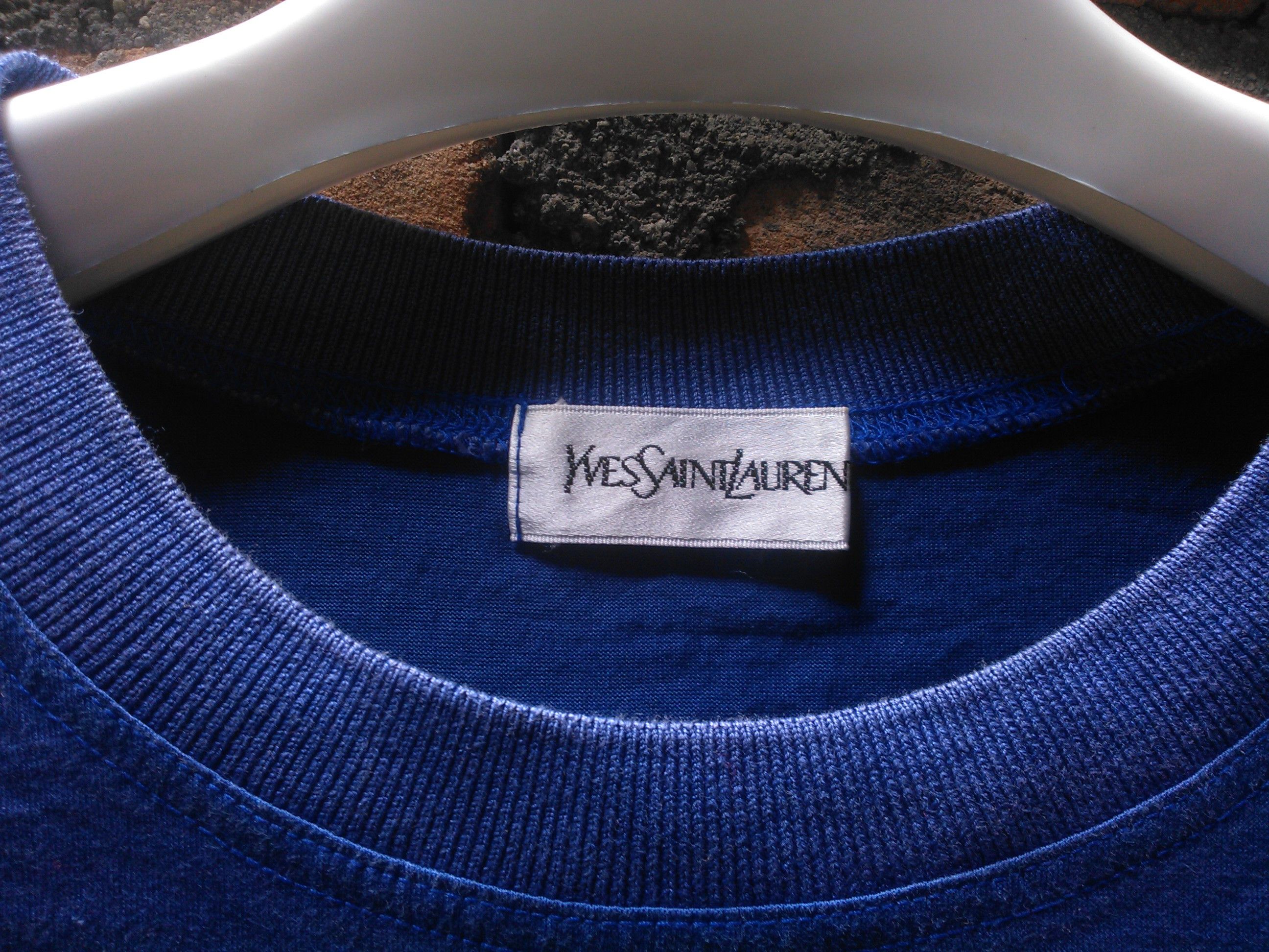 Vintage × Yves Saint Laurent Vintage YSL Yves Saint Laurent Tees Size US M / EU 48-50 / 2 - 4 Thumbnail