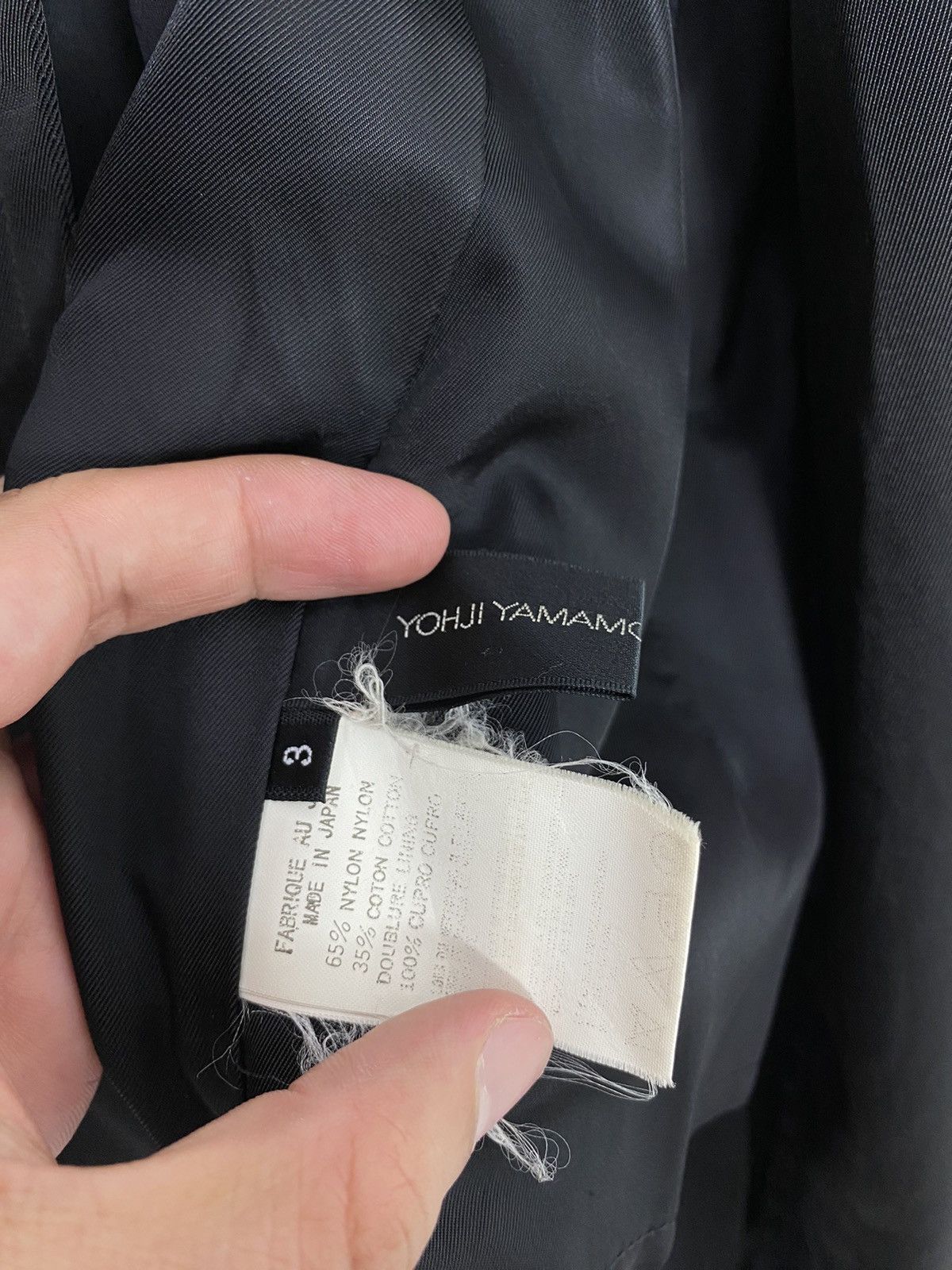 Yohji Yamamoto Rare‼️ Yohji Yamamoto X Noir Nylon Jacket Made in Japan Size US XS / EU 42 / 0 - 6 Thumbnail