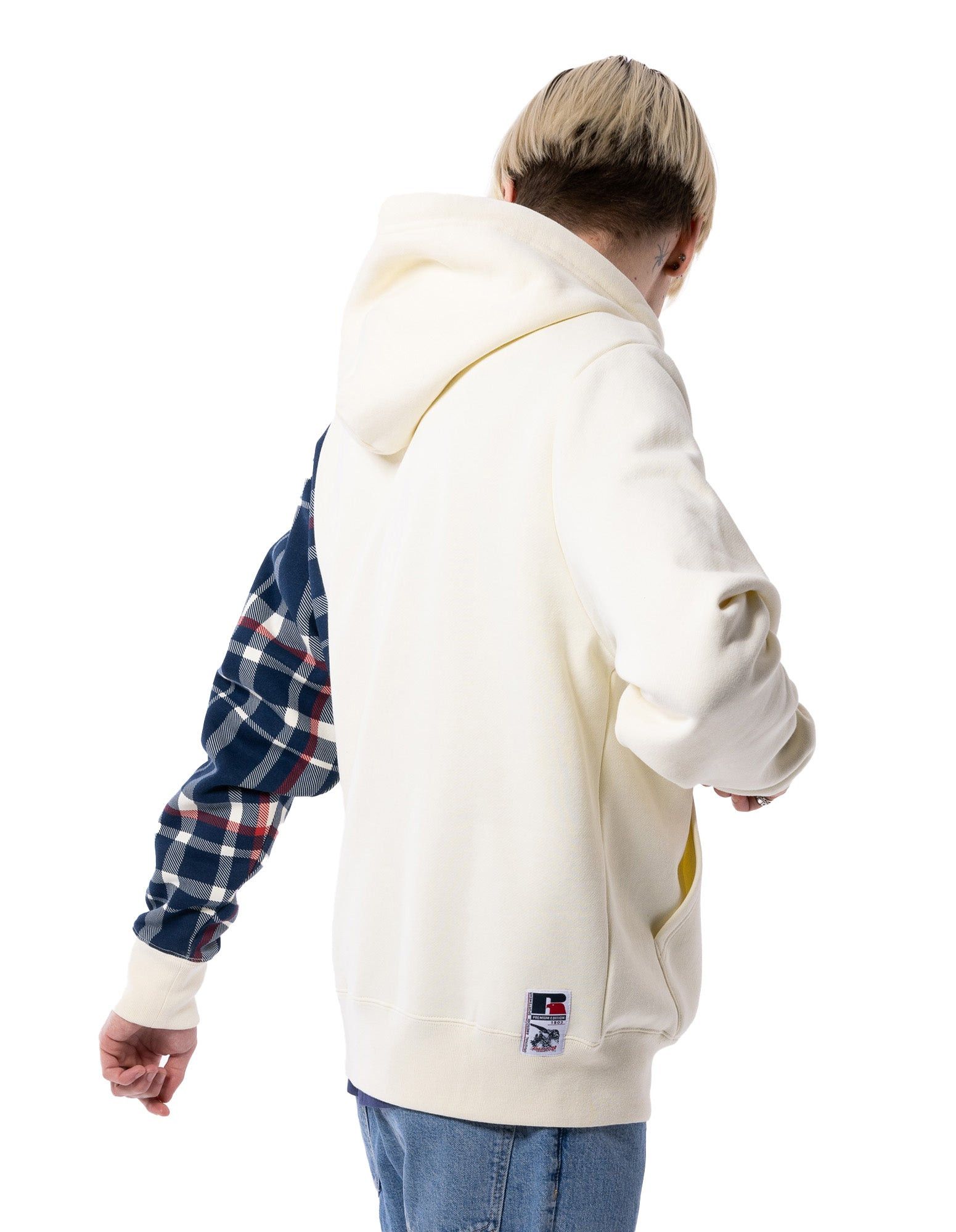 Russell Athletic UNISEX SPLINTER HOODIE - SOY Size US L / EU 52-54 / 3 - 5 Thumbnail