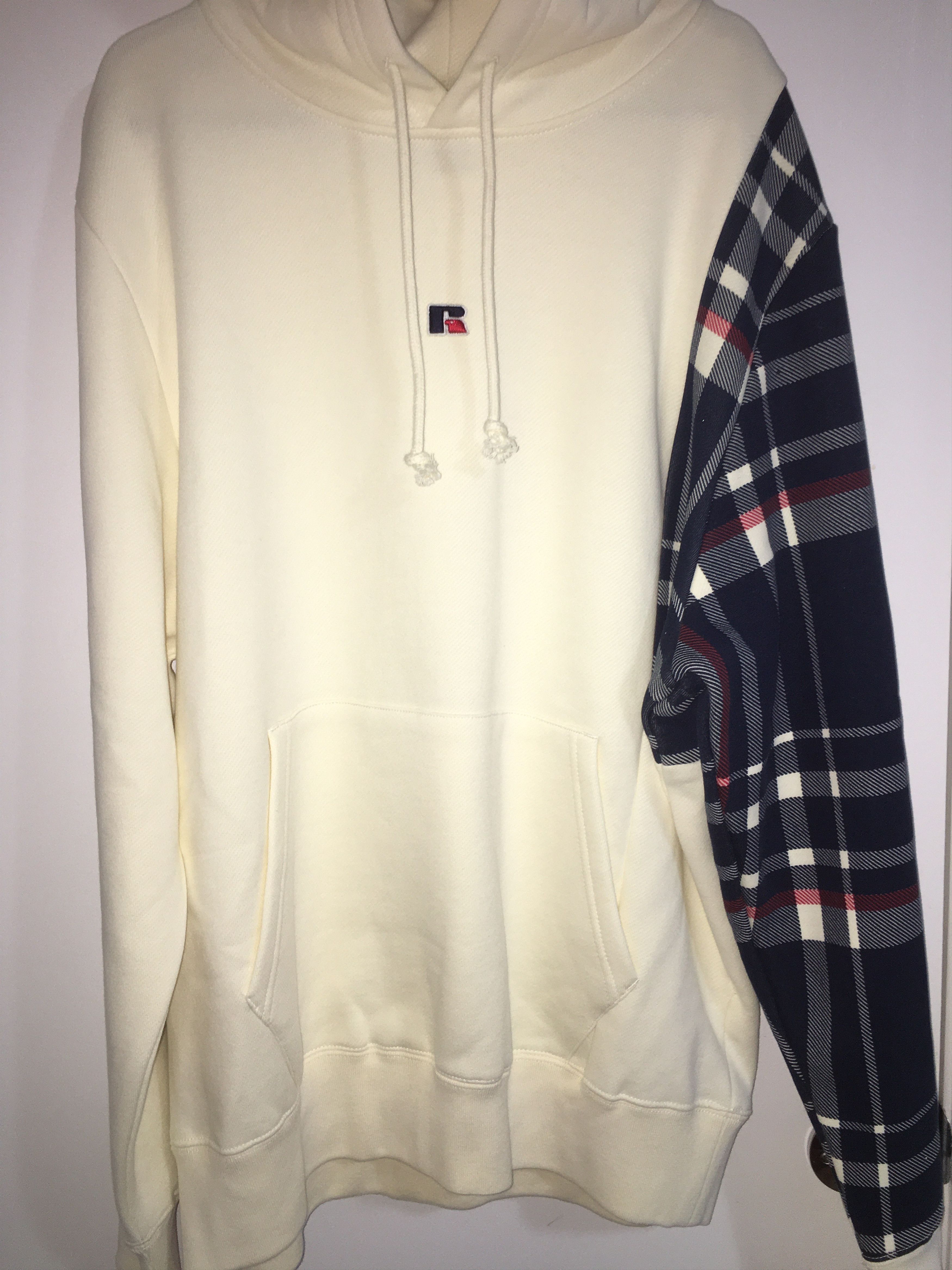 Russell Athletic UNISEX SPLINTER HOODIE - SOY Size US L / EU 52-54 / 3 - 6 Thumbnail