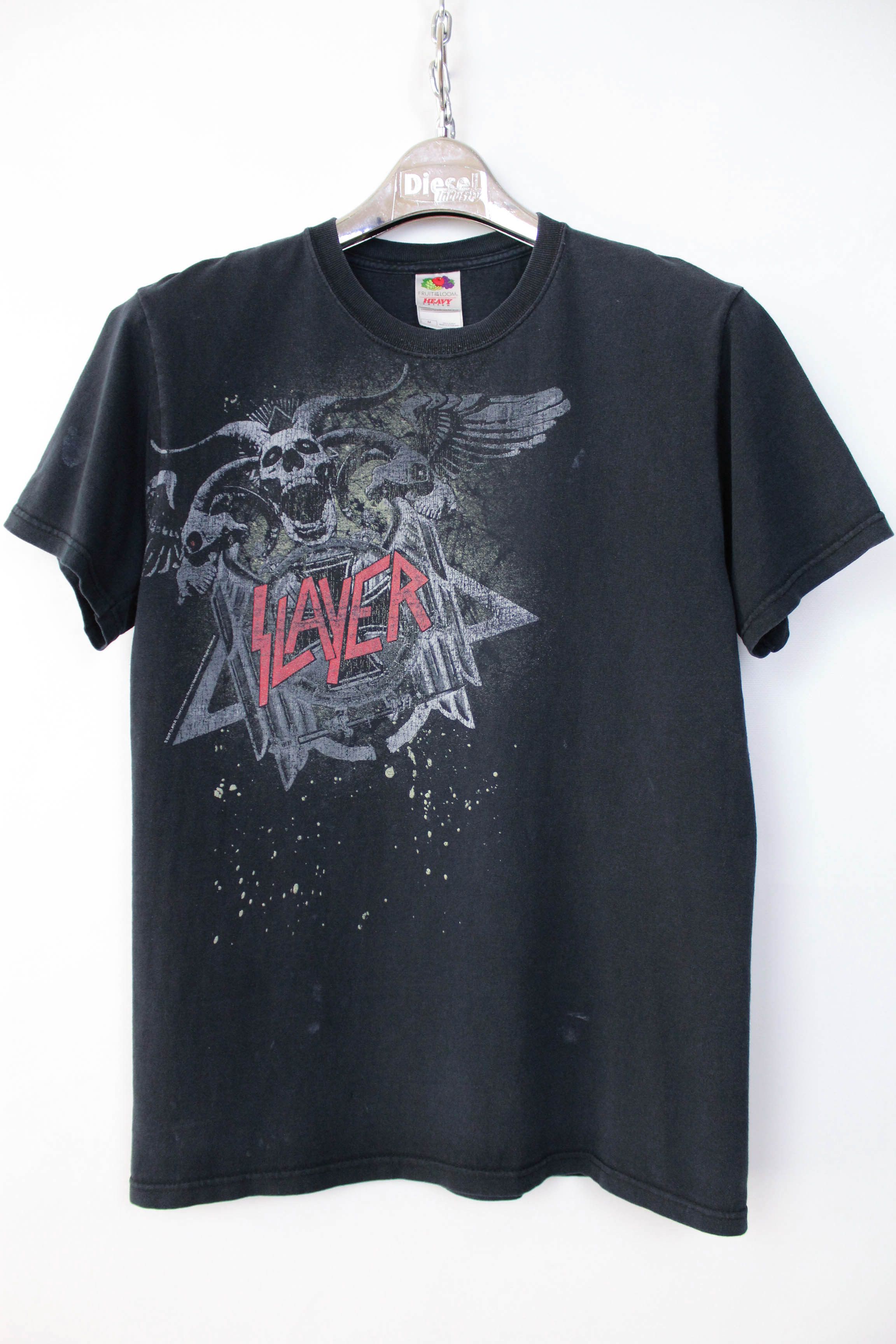 Rock T Shirt × Slayer × Tour Tee Slayer ©2007 License Rare Vintage 
