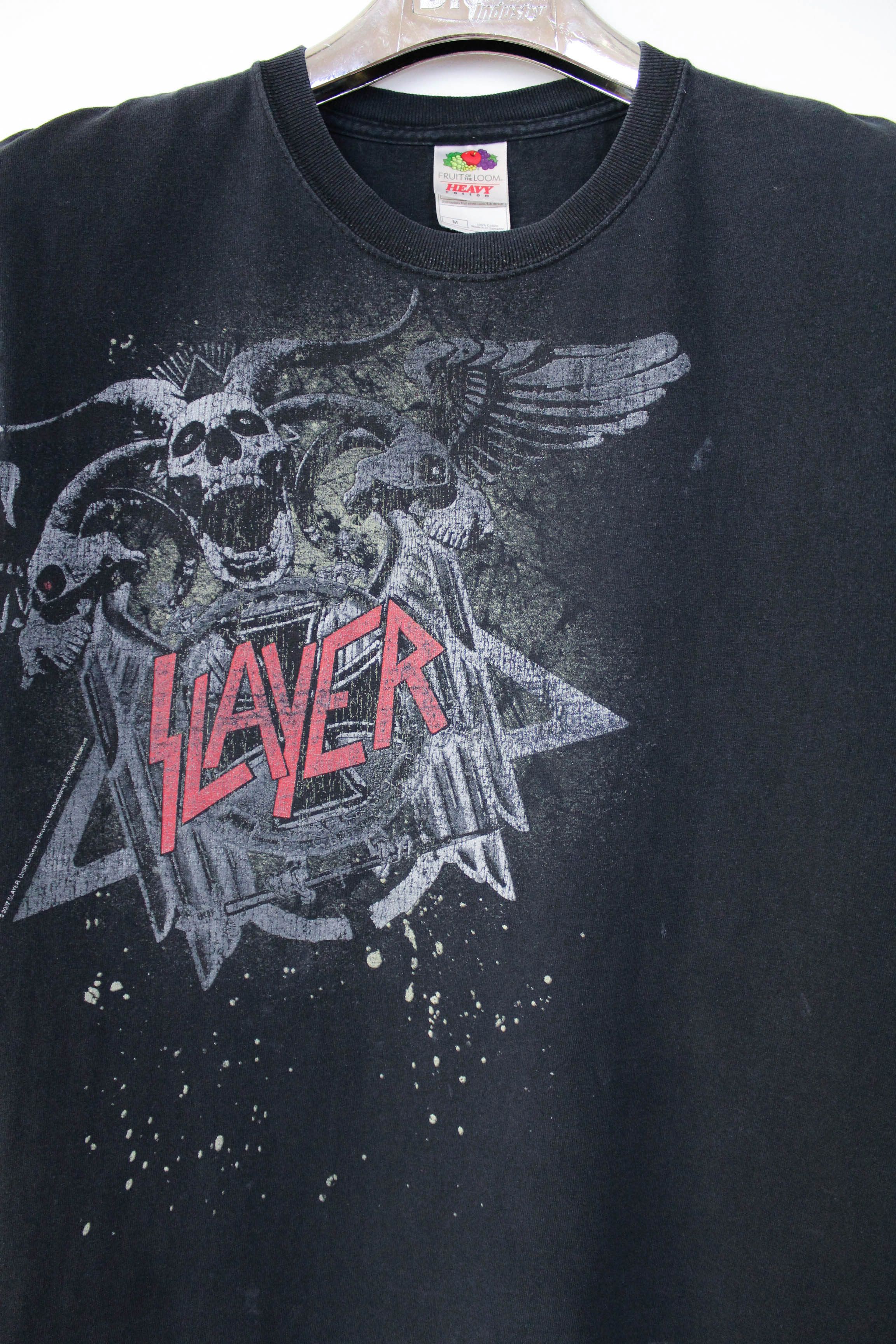 Band Tees Slayer ©2007 License Rare Vintage Merch Rock T-shirt Tee Size US S / EU 44-46 / 1 - 3 Thumbnail