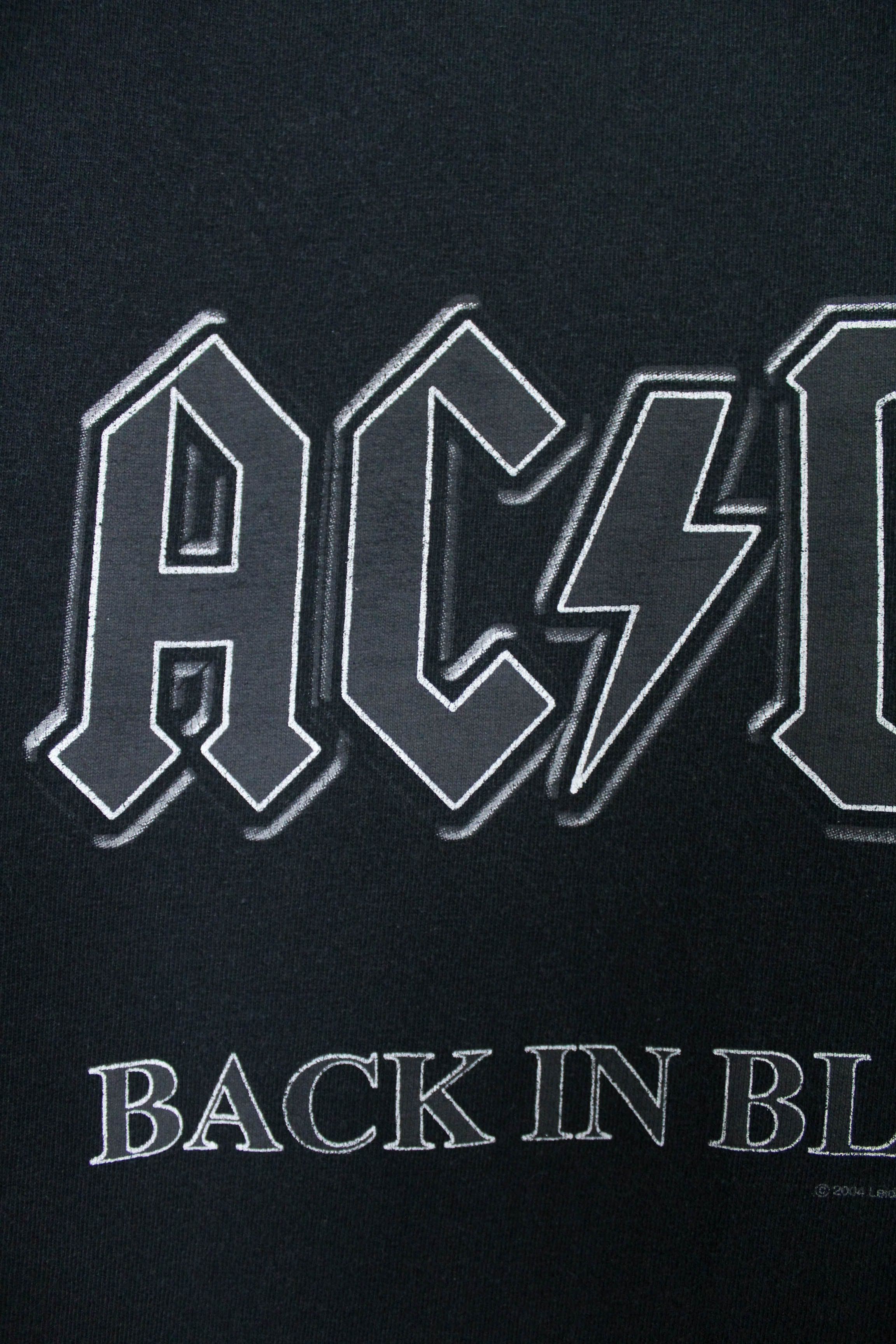 AC/DC × Band Tees AC/DC Back In Black ©2004 Rare Vintage Rock Band T-shirt Size US S / EU 44-46 / 1 - 4 Thumbnail