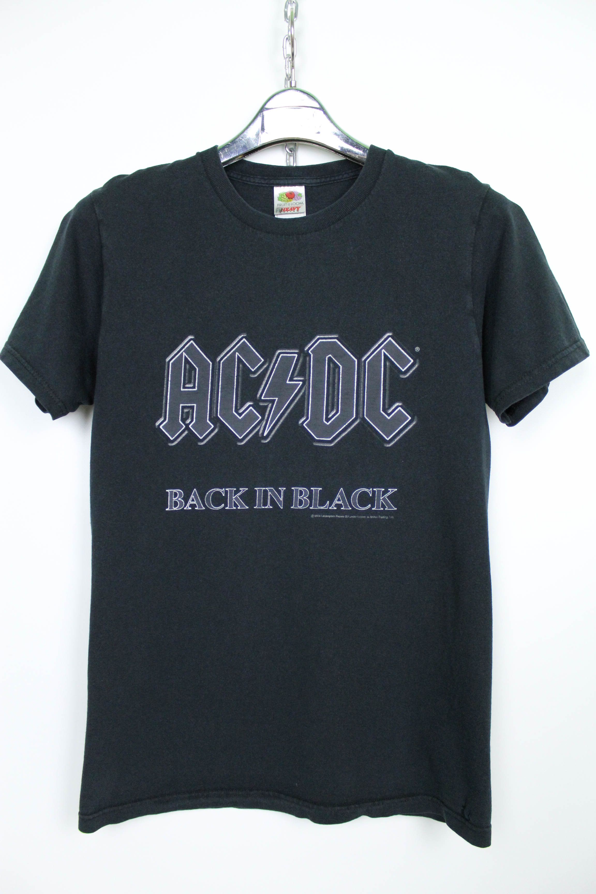 AC/DC × Band Tees AC/DC Back In Black ©2004 Rare Vintage Rock Band T-shirt Size US S / EU 44-46 / 1 - 1 Thumbnail