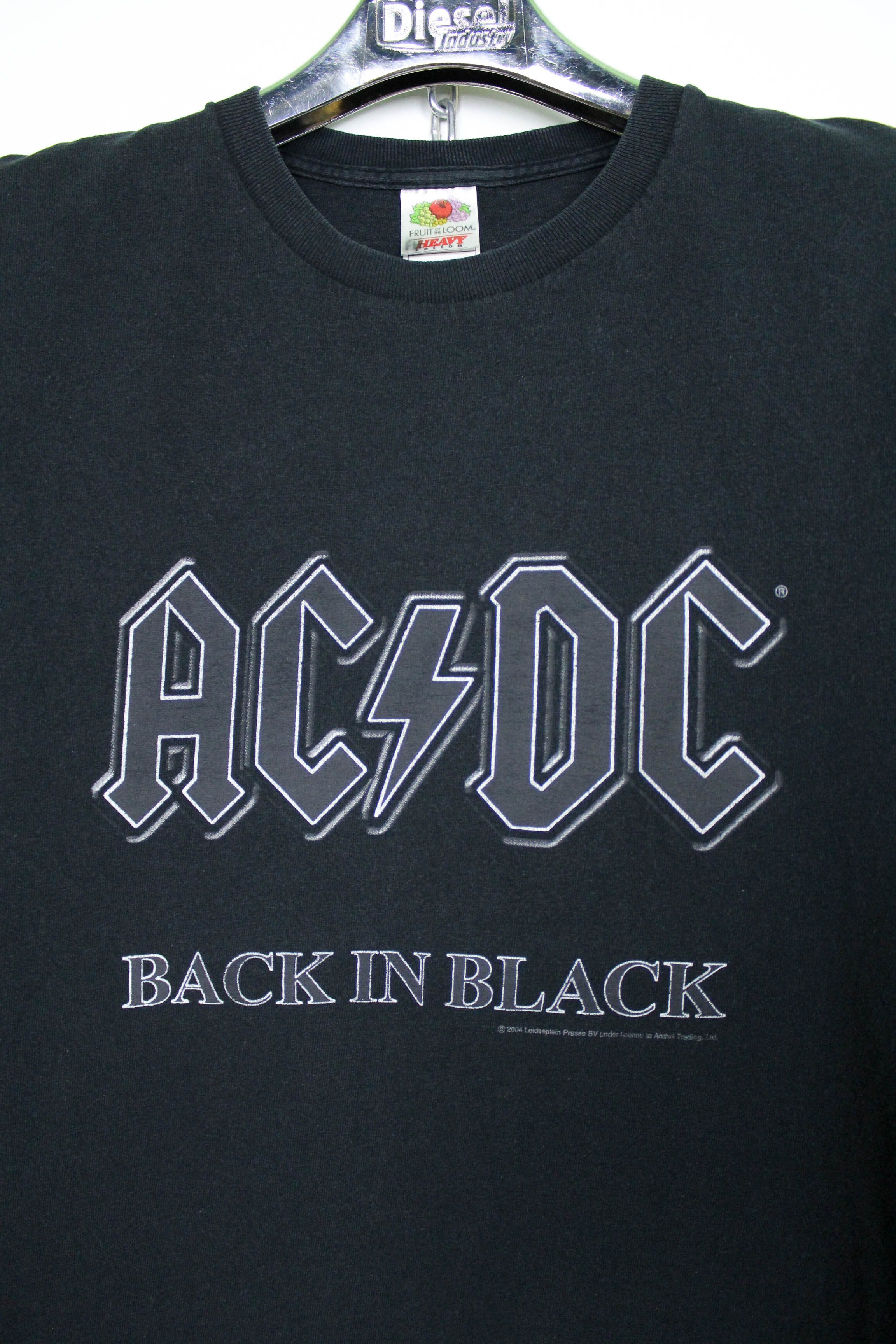 AC/DC × Band Tees AC/DC Back In Black ©2004 Rare Vintage Rock Band T-shirt Size US S / EU 44-46 / 1 - 3 Thumbnail