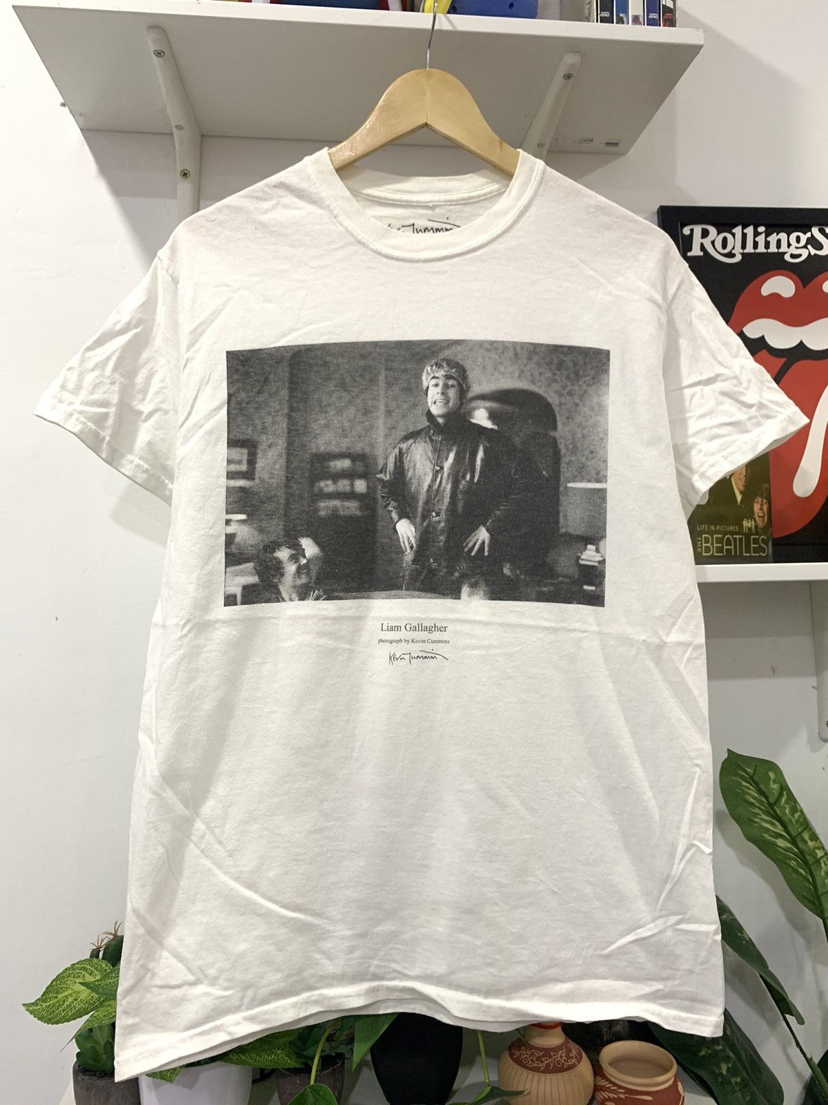 Journal Standard x Kevin Cummins “Liam Gallagher” Tshirt