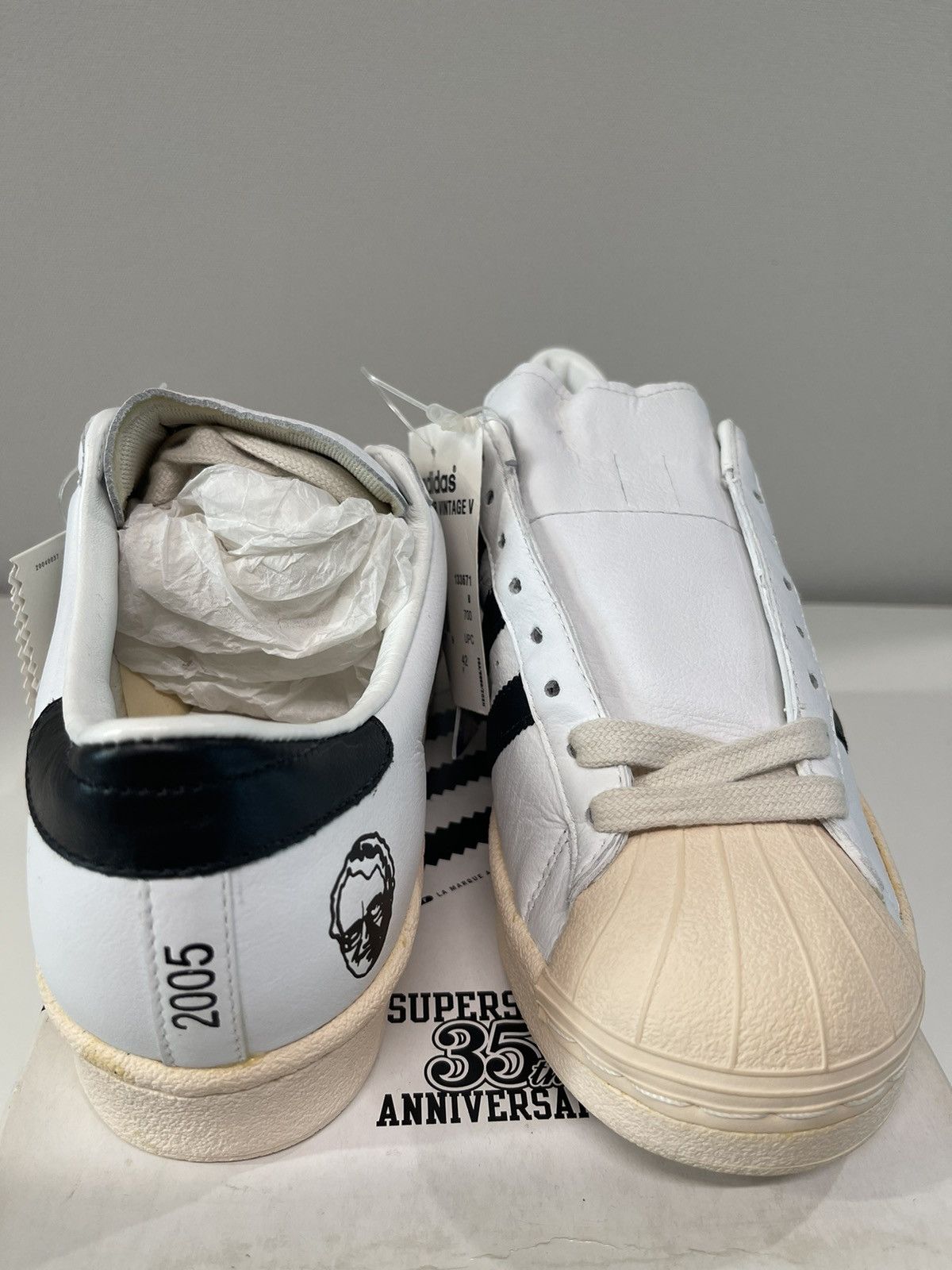 Adidas Adidas Superstar 35th Consortium No.1 Adi Dassler Size US 8.5 / EU 41-42 - 4 Thumbnail