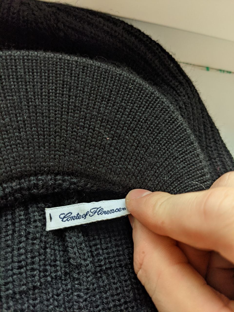Conte of Florence × Vintage Vintage Conte of Florence Wool Balaclava Hat Cap Size ONE SIZE - 5 Thumbnail