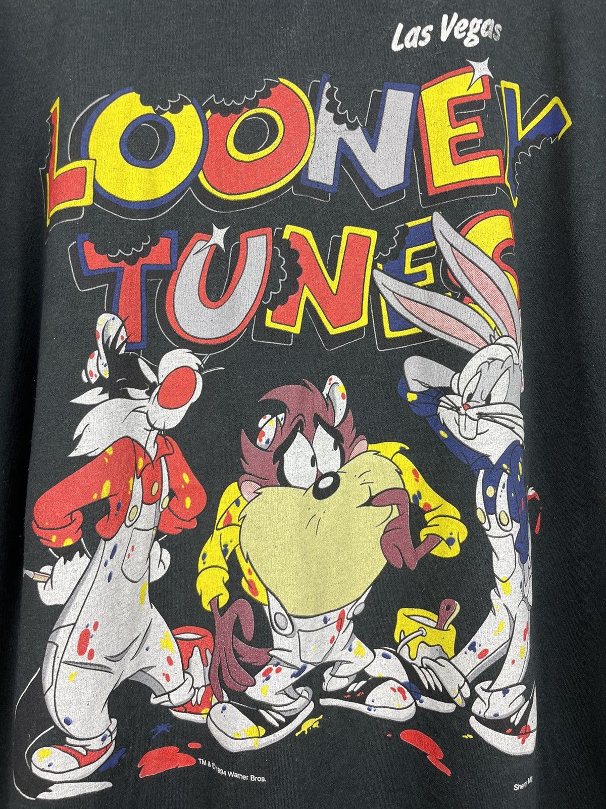 Cartoon Network Vintage 90s Looney Tunes warner bros t shirt Size US XL / EU 56 / 4 - 5 Thumbnail