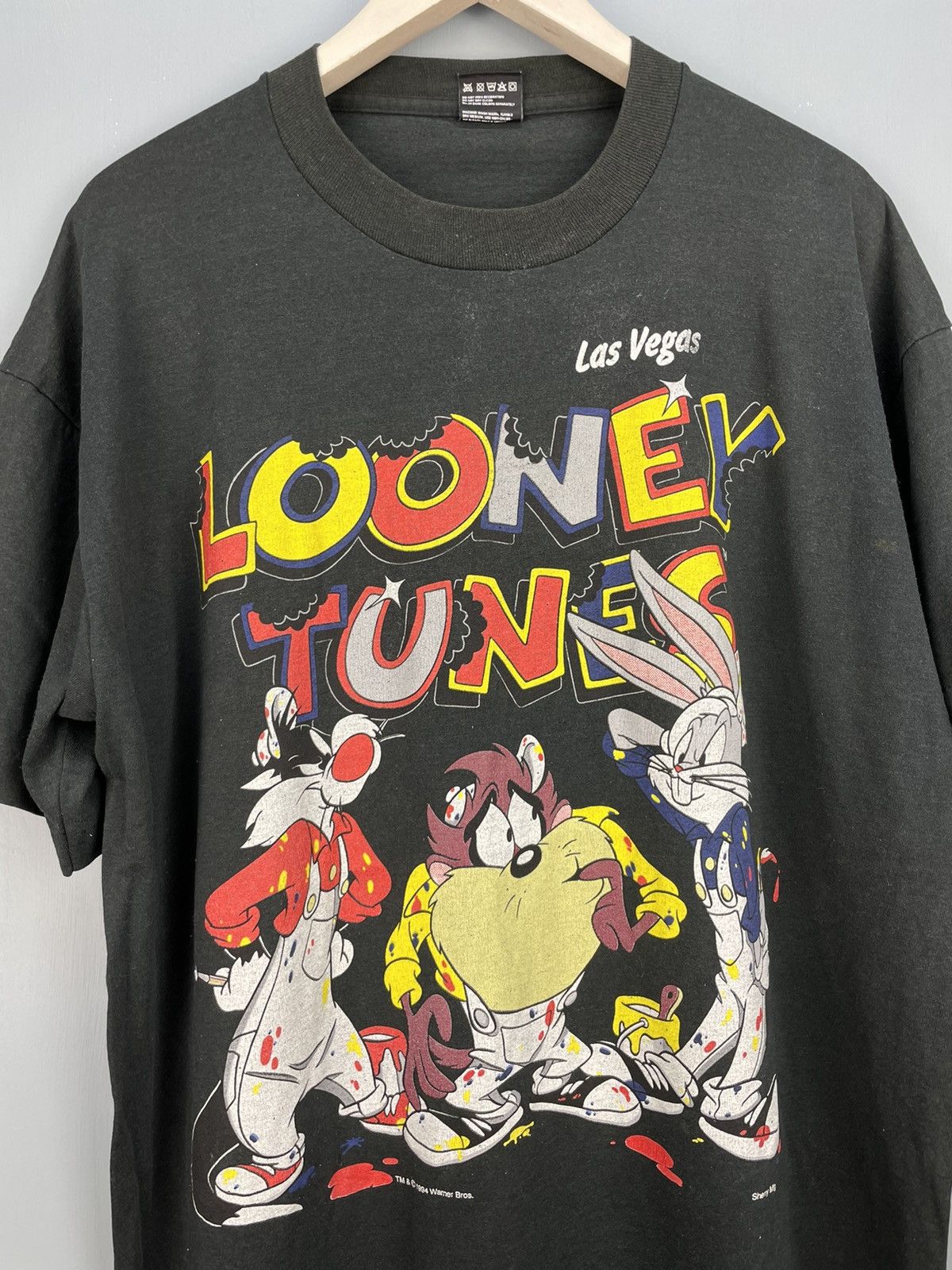 Cartoon Network Vintage 90s Looney Tunes warner bros t shirt Size US XL / EU 56 / 4 - 4 Thumbnail