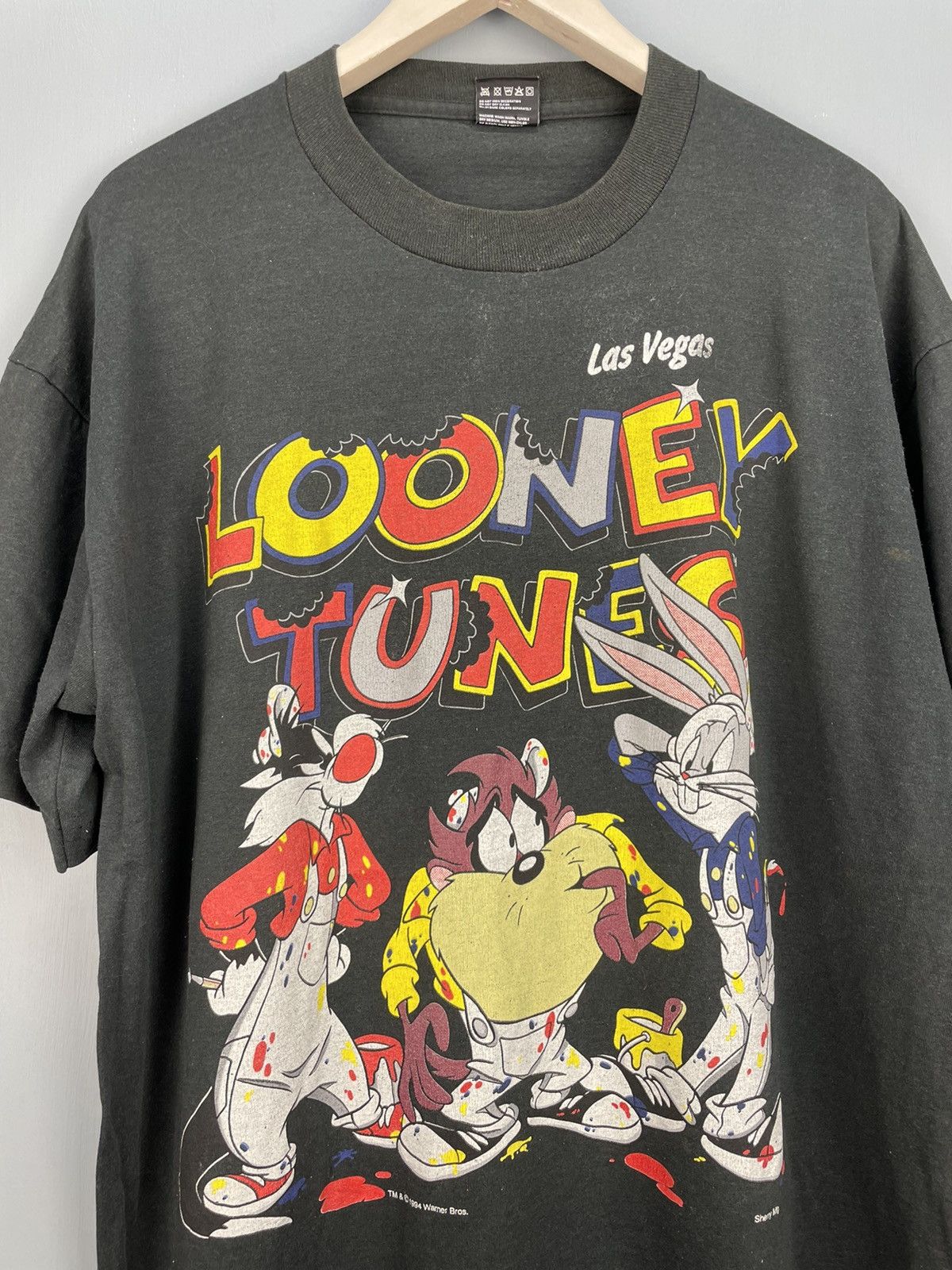Cartoon Network Vintage 90s Looney Tunes warner bros t shirt Size US XL / EU 56 / 4 - 3 Thumbnail