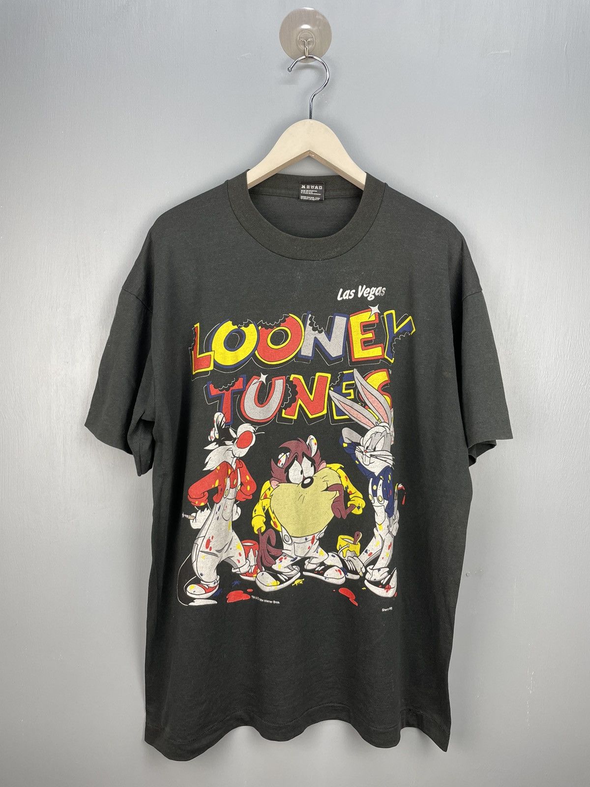 Cartoon Network Vintage 90s Looney Tunes warner bros t shirt Size US XL / EU 56 / 4 - 1 Thumbnail