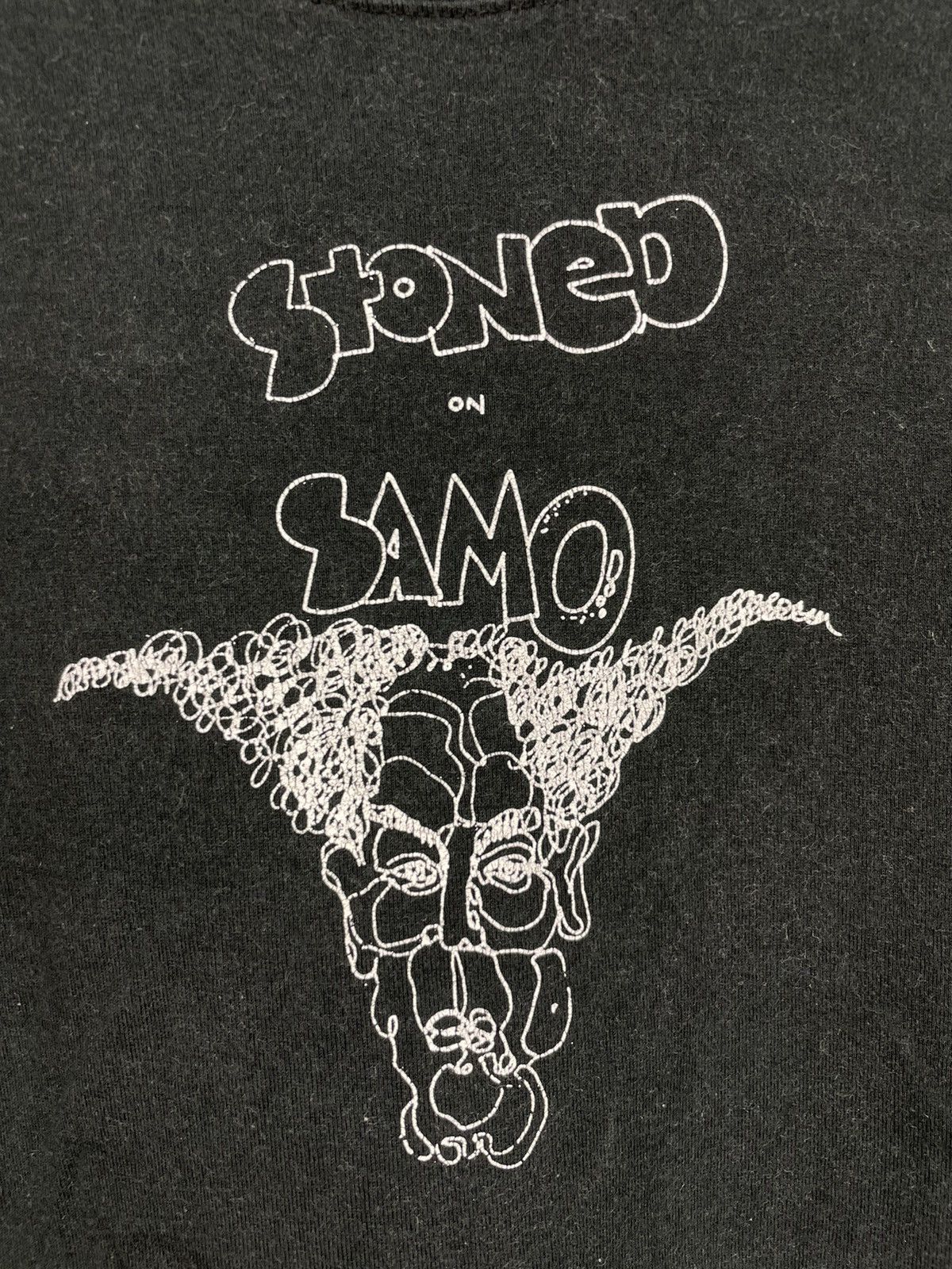 Jean-Michel Basquiat × Uniqlo Jean-Michel Basquat Uniqlo Stoned on Samo t shirt Size US L / EU 52-54 / 3 - 4 Thumbnail
