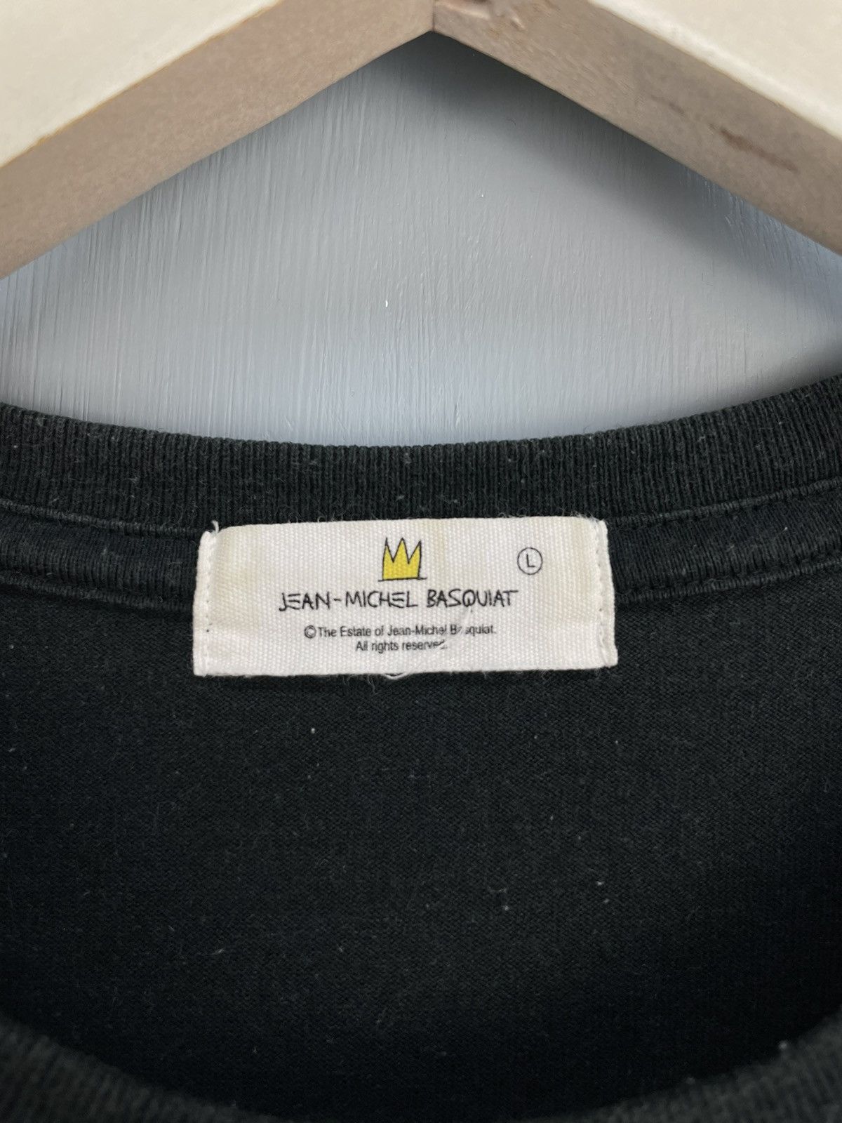 Jean-Michel Basquiat × Uniqlo Jean-Michel Basquat Uniqlo Stoned on Samo t shirt Size US L / EU 52-54 / 3 - 7 Thumbnail