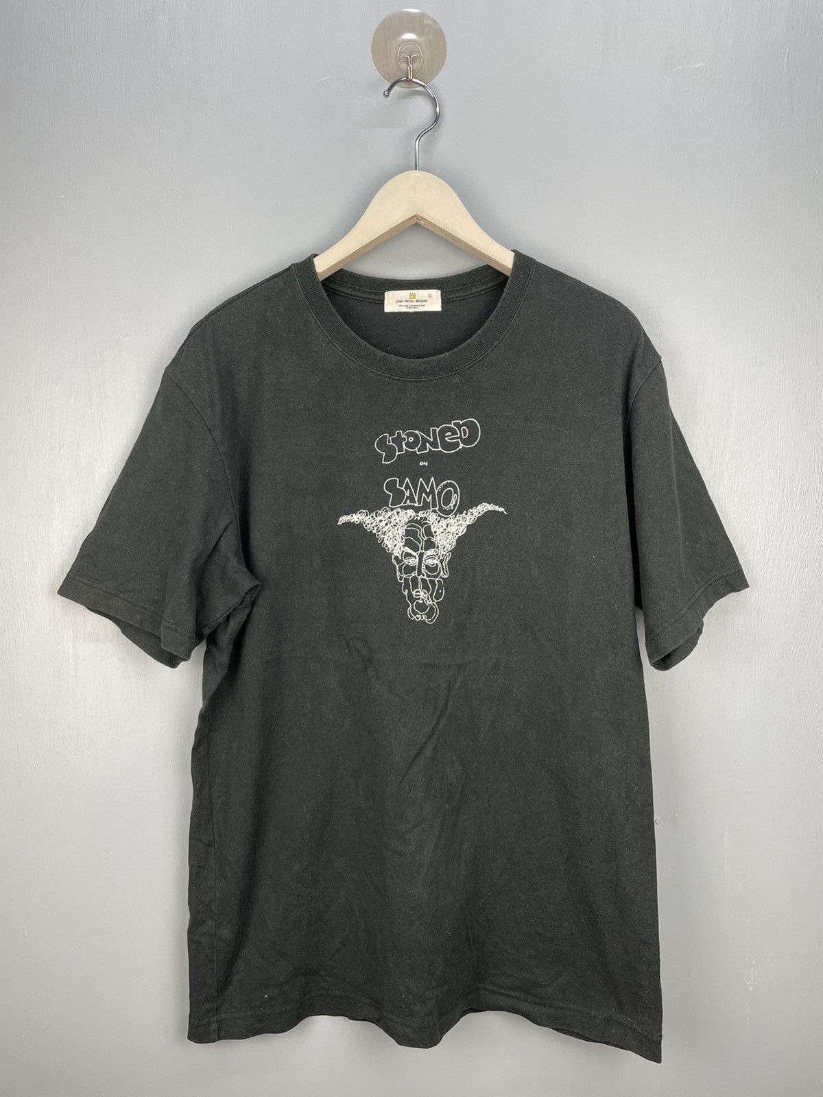Jean-Michel Basquiat × Uniqlo Jean-Michel Basquat Uniqlo Stoned on Samo t shirt Size US L / EU 52-54 / 3 - 1 Thumbnail