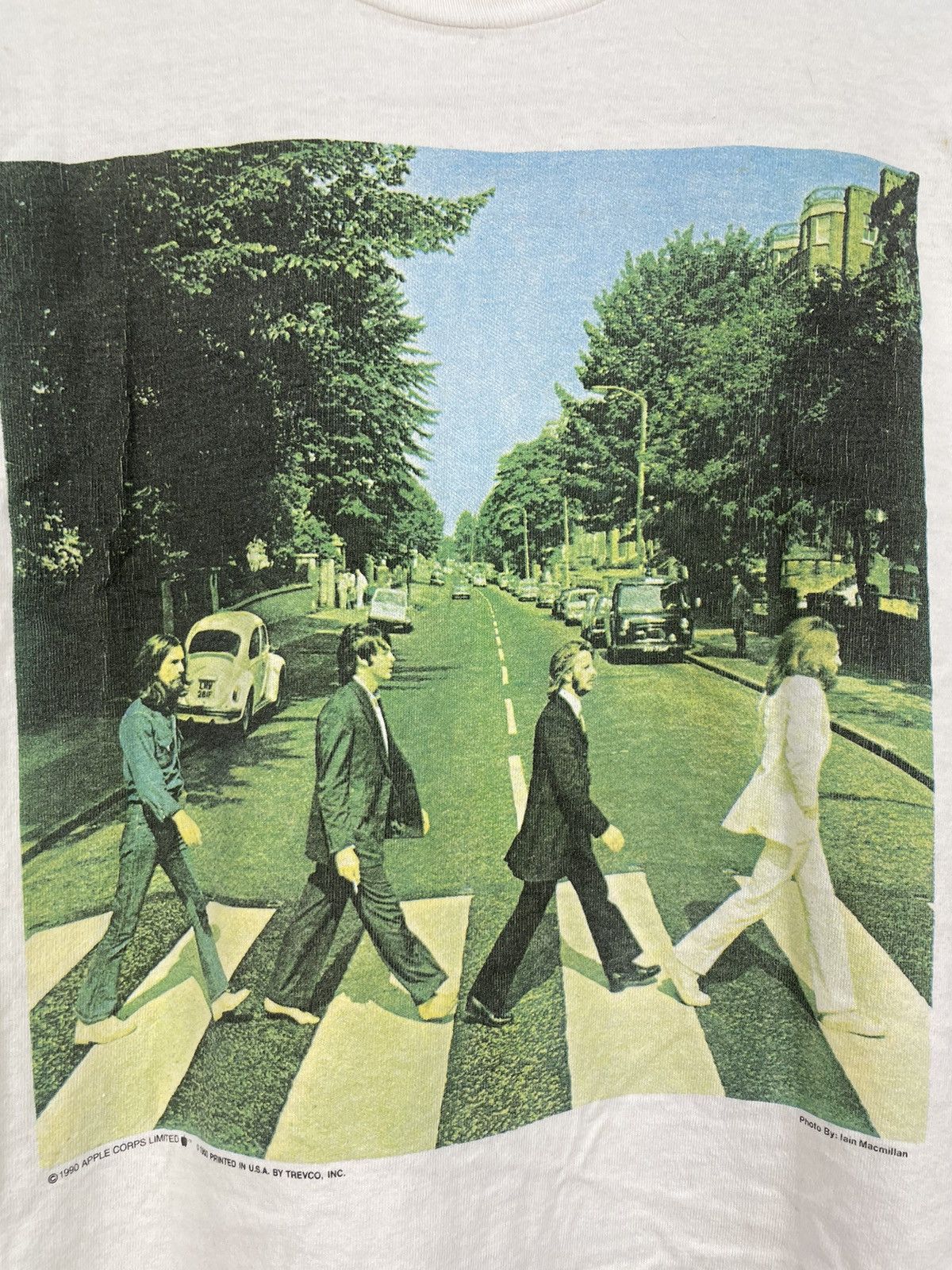 Band Tees Vintage 90s The Beatles Abbey Road t shirt Size US M / EU 48-50 / 2 - 4 Thumbnail