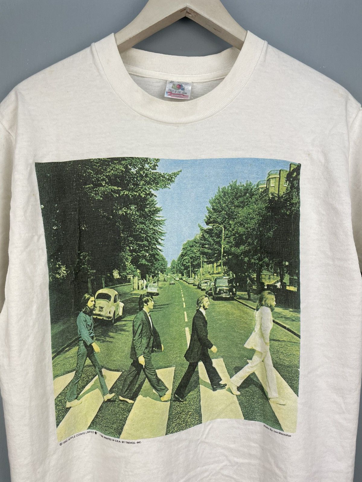 Band Tees Vintage 90s The Beatles Abbey Road t shirt Size US M / EU 48-50 / 2 - 3 Thumbnail