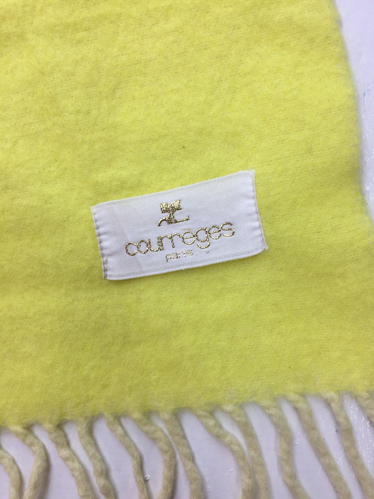 Courreges Vintage Courreges Muffler Skarve Size ONE SIZE - 5 Thumbnail