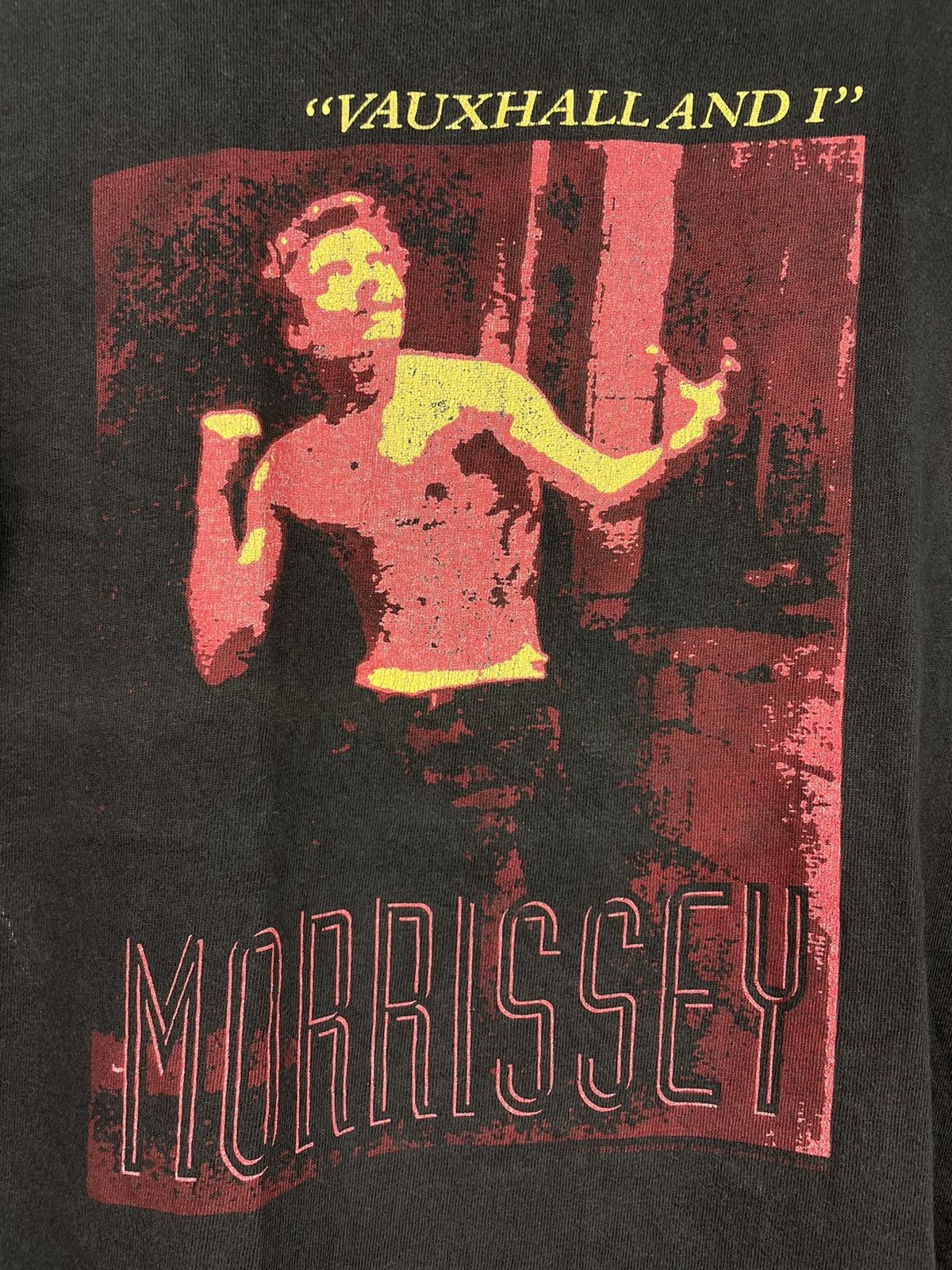 Band Tees Rare Vintage 90s Morrissey “vauxhall and I” band t shirt Size US L / EU 52-54 / 3 - 4 Thumbnail