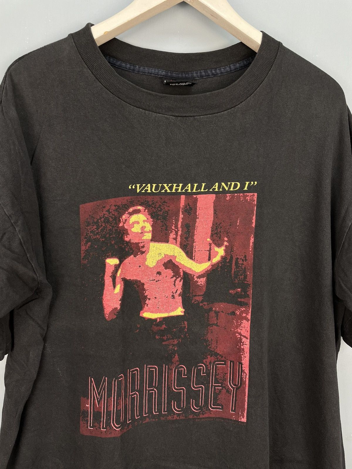 Band Tees Rare Vintage 90s Morrissey “vauxhall and I” band t shirt Size US L / EU 52-54 / 3 - 3 Thumbnail