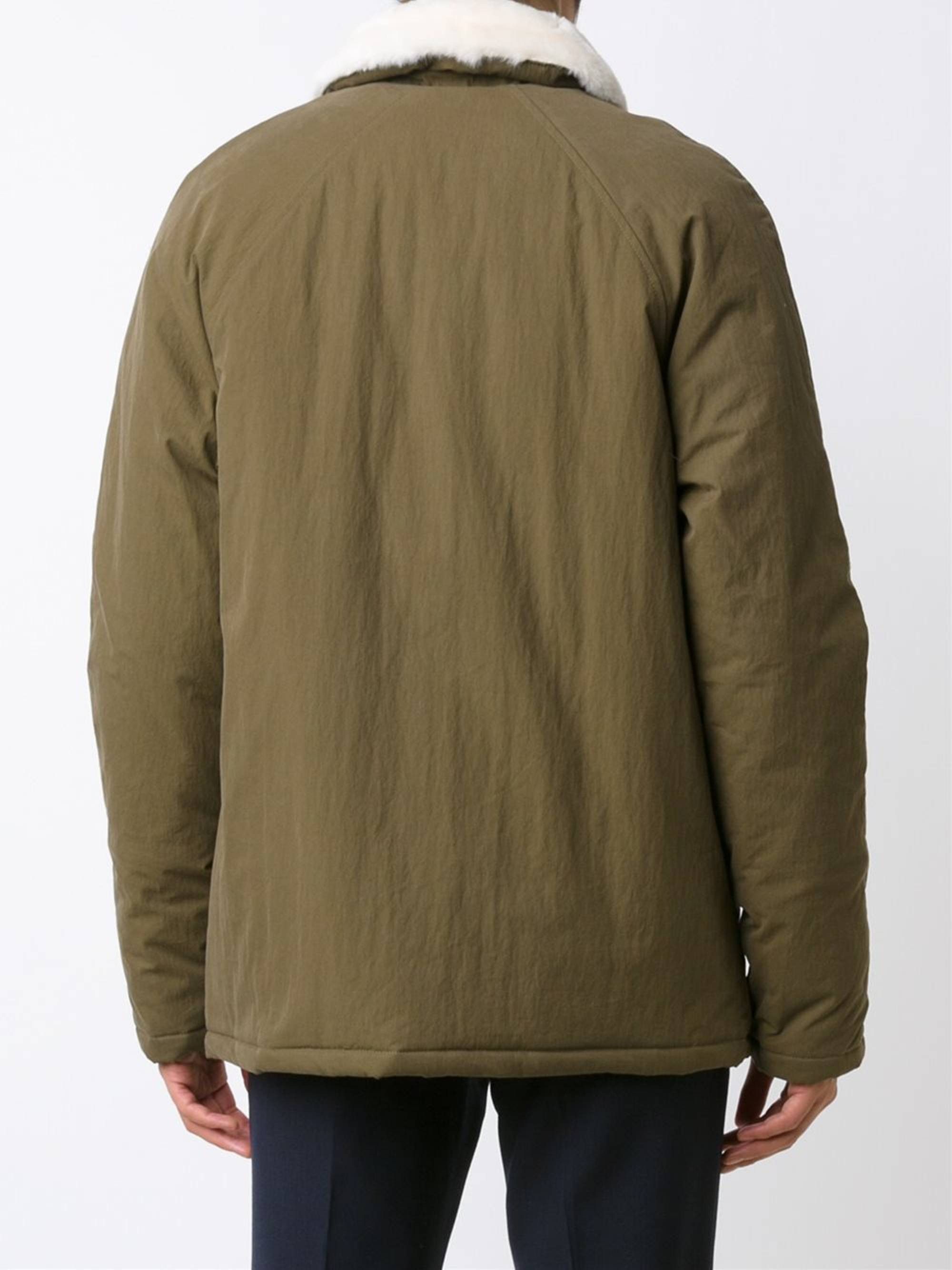 A.P.C. A.P.C. Ottawa Jacket - Khaki Green Size US XXL / EU 58 / 5 - 7 Thumbnail