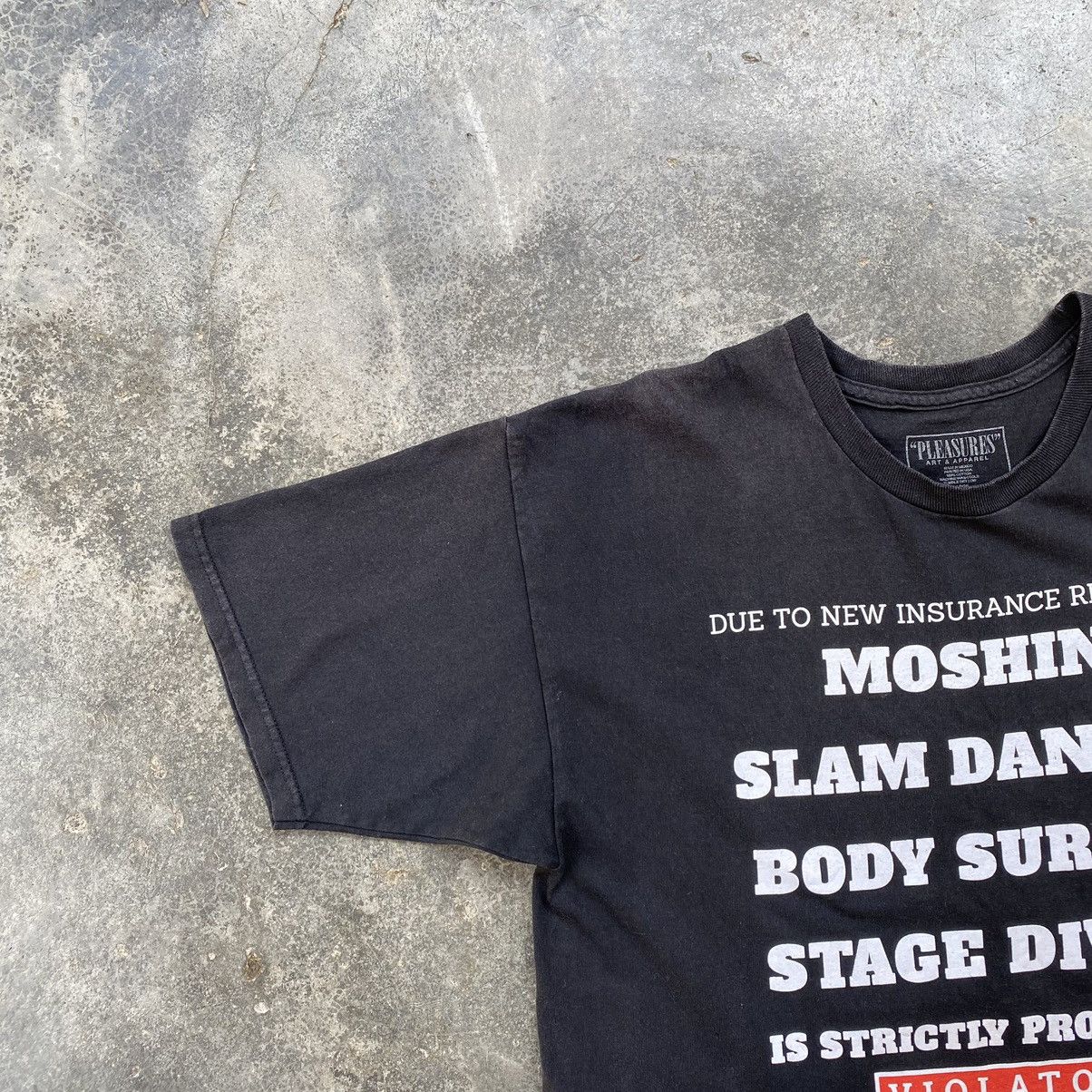 Pleasures Safety Concert Distressed Tees