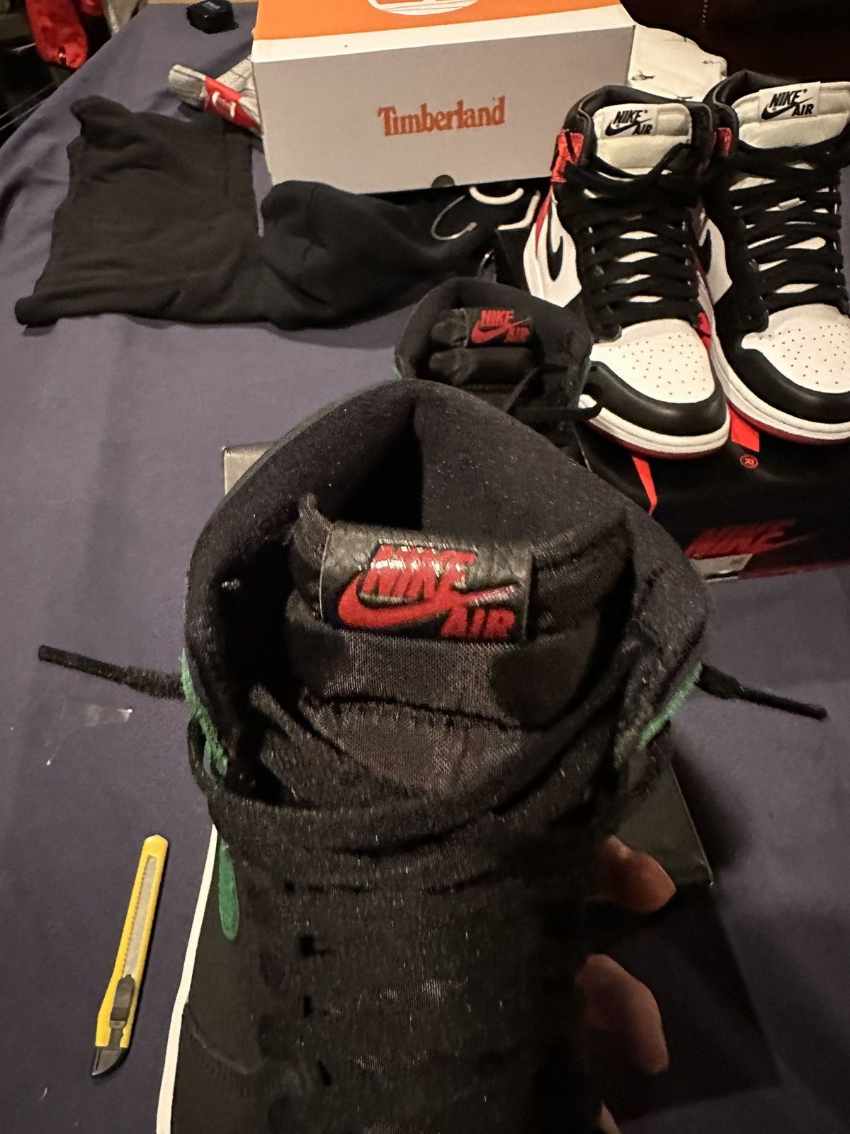Jordan Brand Jordan 1 pine toe Size US 8 / EU 41 - 4 Thumbnail