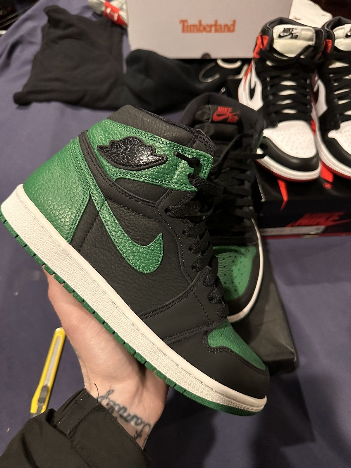Jordan 1 pine toe