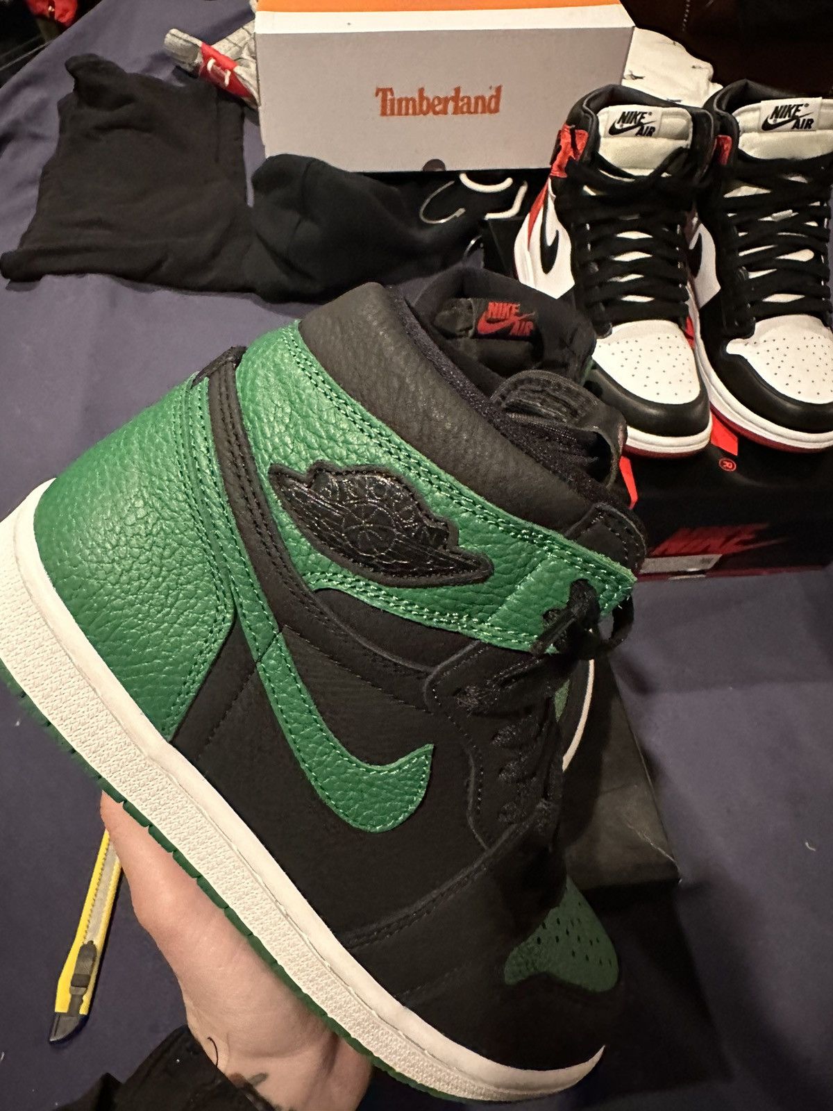 Jordan Brand Jordan 1 pine toe Size US 8 / EU 41 - 2 Thumbnail