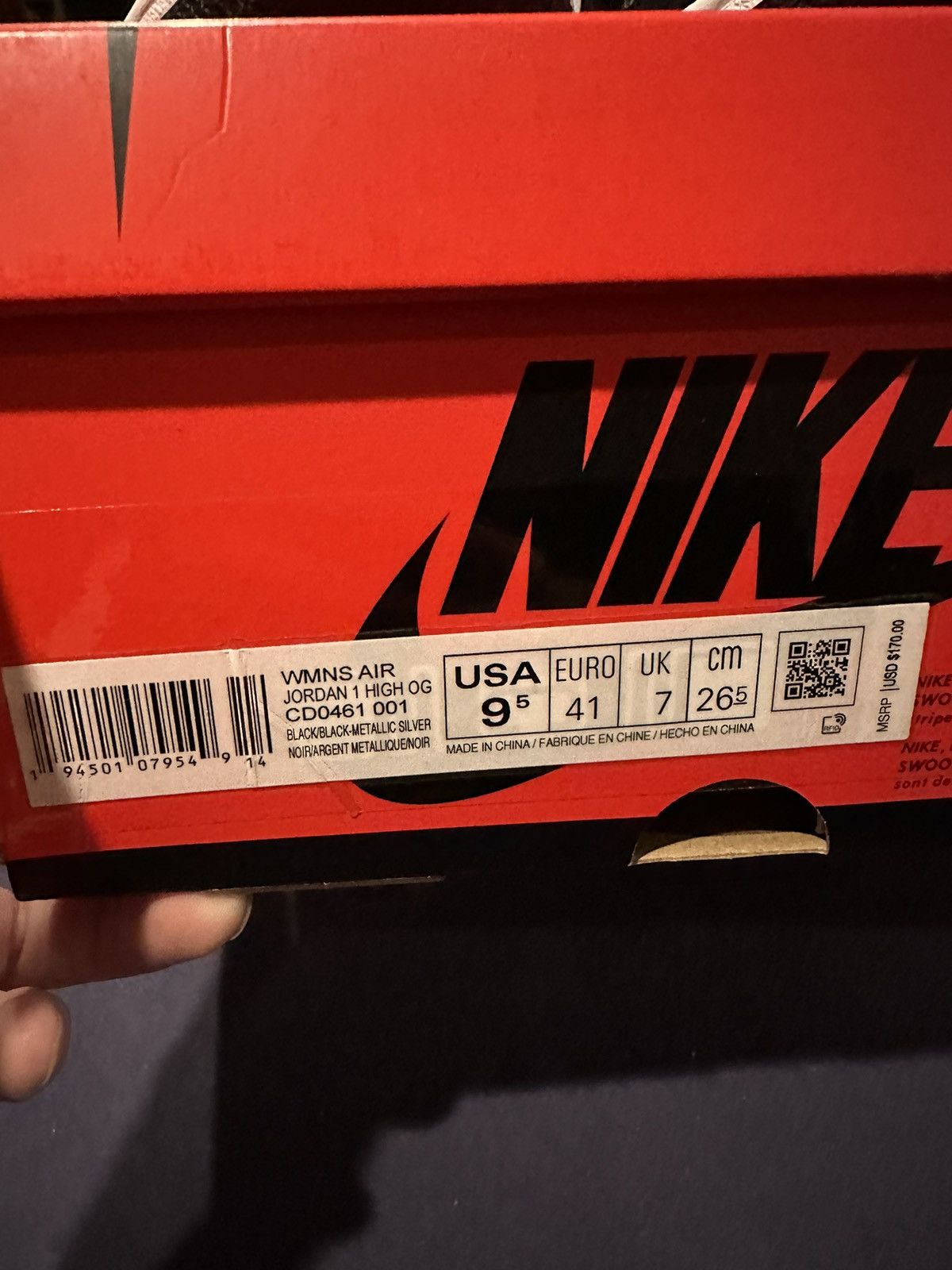 Jordan Brand Jordan 1 og high Size US 9.5 / IT 39.5 - 3 Thumbnail