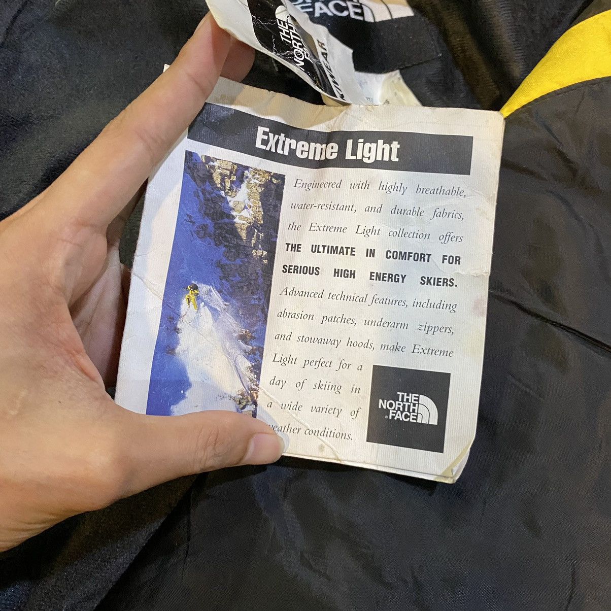 DEADSTOCK USED‼️The North Face Yellow Black Skiwear Pants