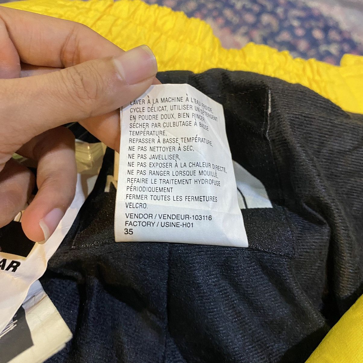 DEADSTOCK USED‼️The North Face Yellow Black Skiwear Pants