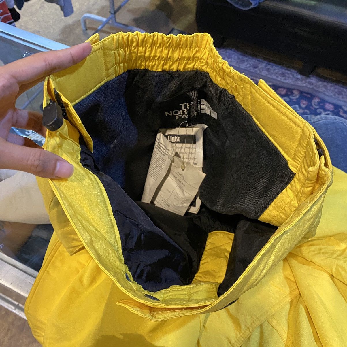 DEADSTOCK USED‼️The North Face Yellow Black Skiwear Pants