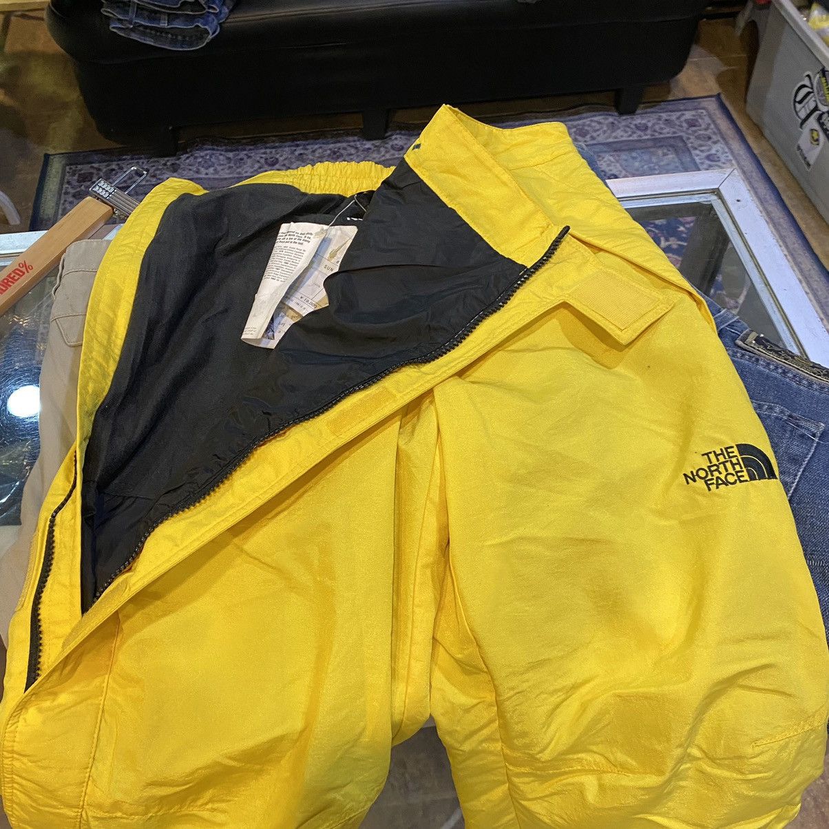 DEADSTOCK USED‼️The North Face Yellow Black Skiwear Pants