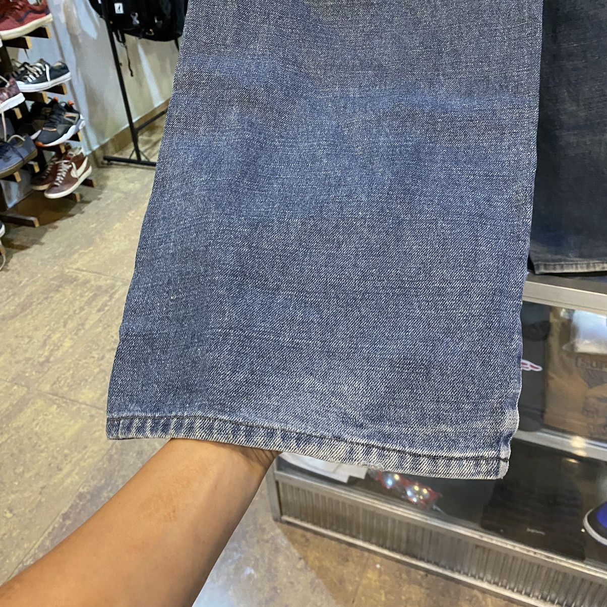 Giorgio Armani Vintage Giorgio Armani Carpenter Pants Denim Jeans Size US 33 - 6 Thumbnail