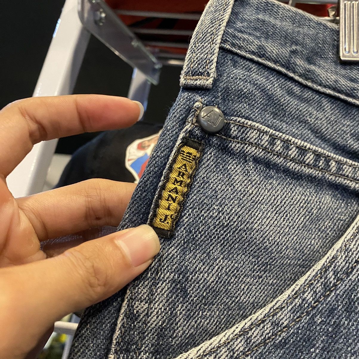 Giorgio Armani Vintage Giorgio Armani Carpenter Pants Denim Jeans Size US 33 - 10 Thumbnail