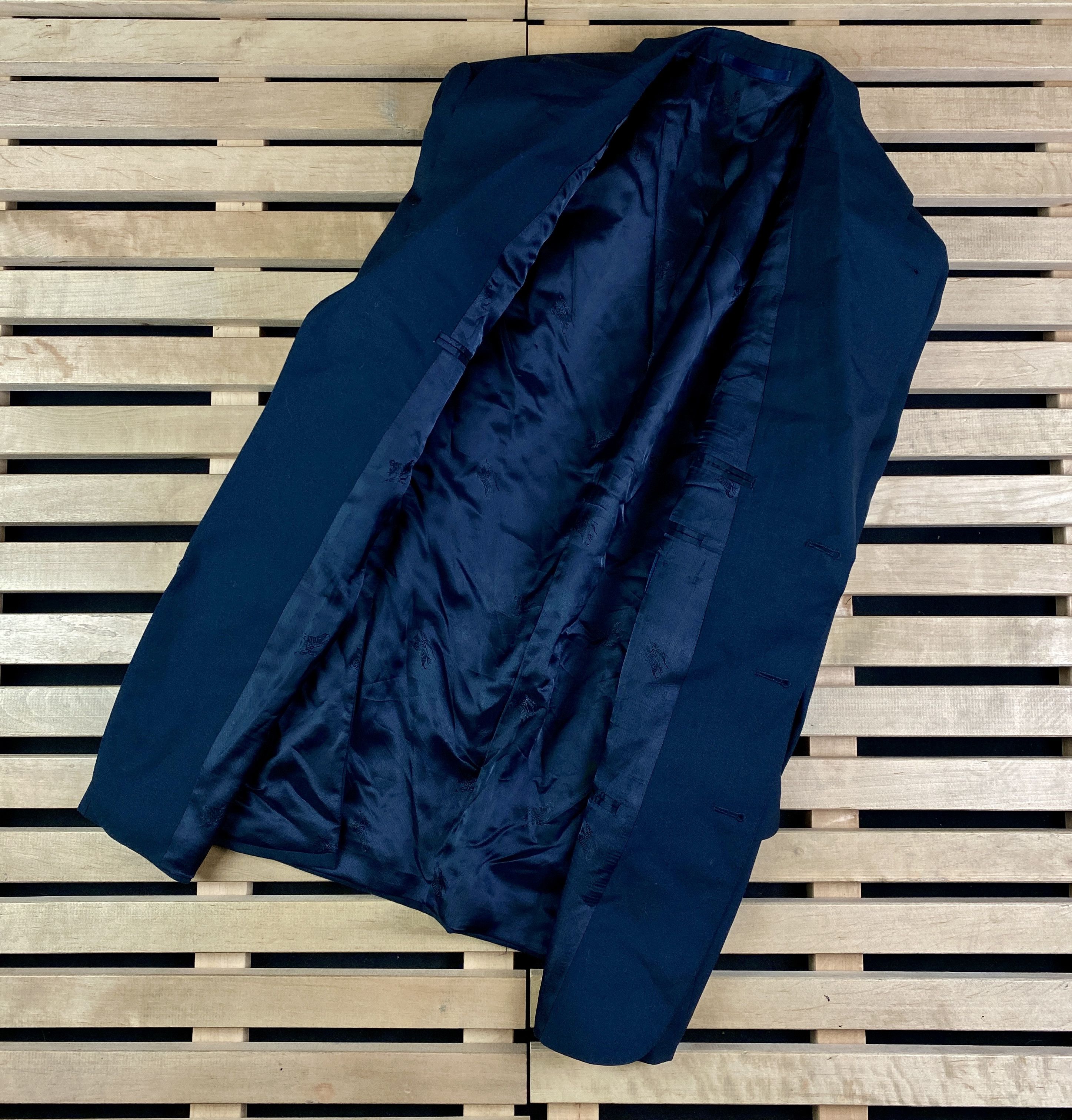 Burberry Mens Blazer Jacket Burberry Size L Size 50R - 6 Thumbnail