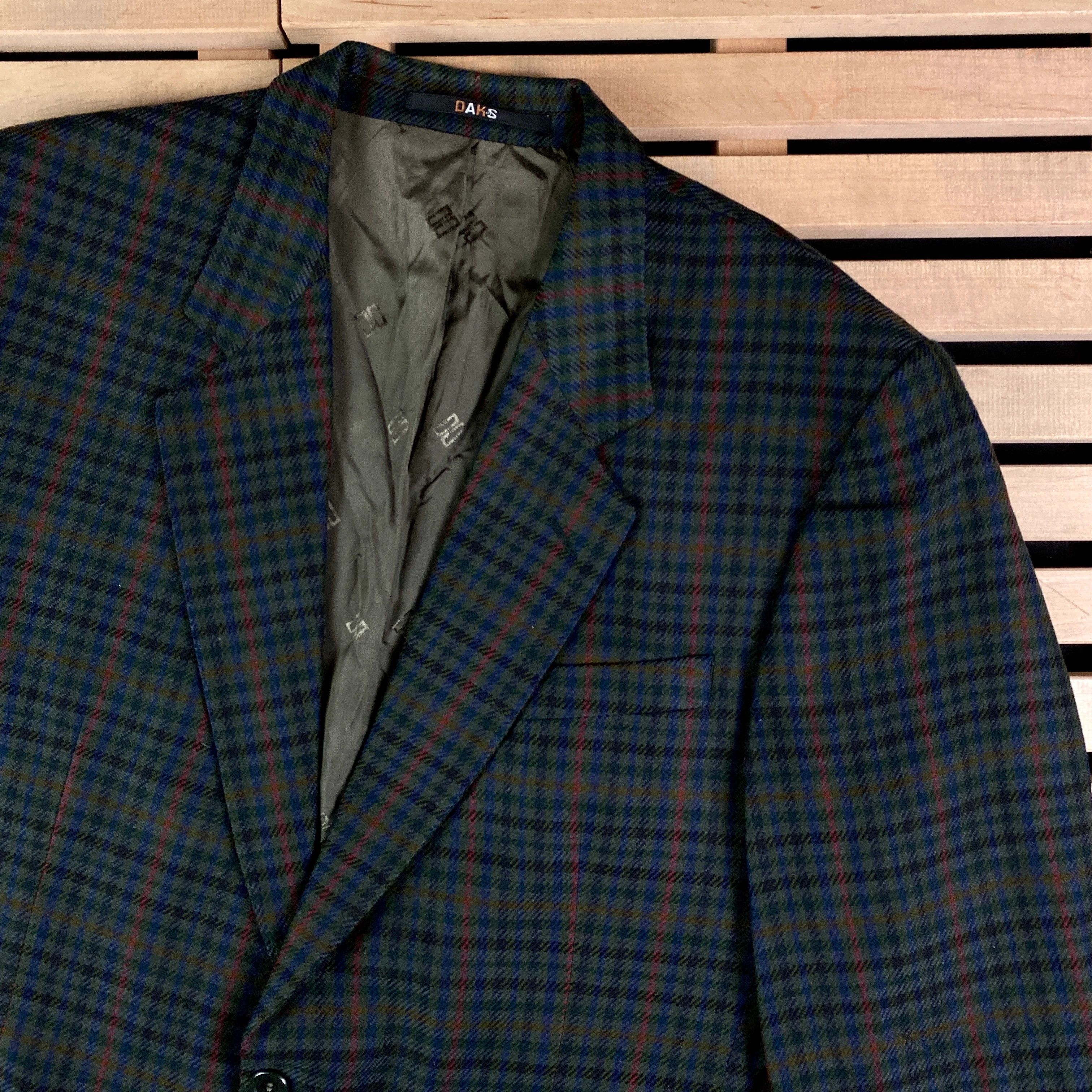 DAKS Mens Daks Vintage Jacket Size XL Size 48R - 2 Thumbnail