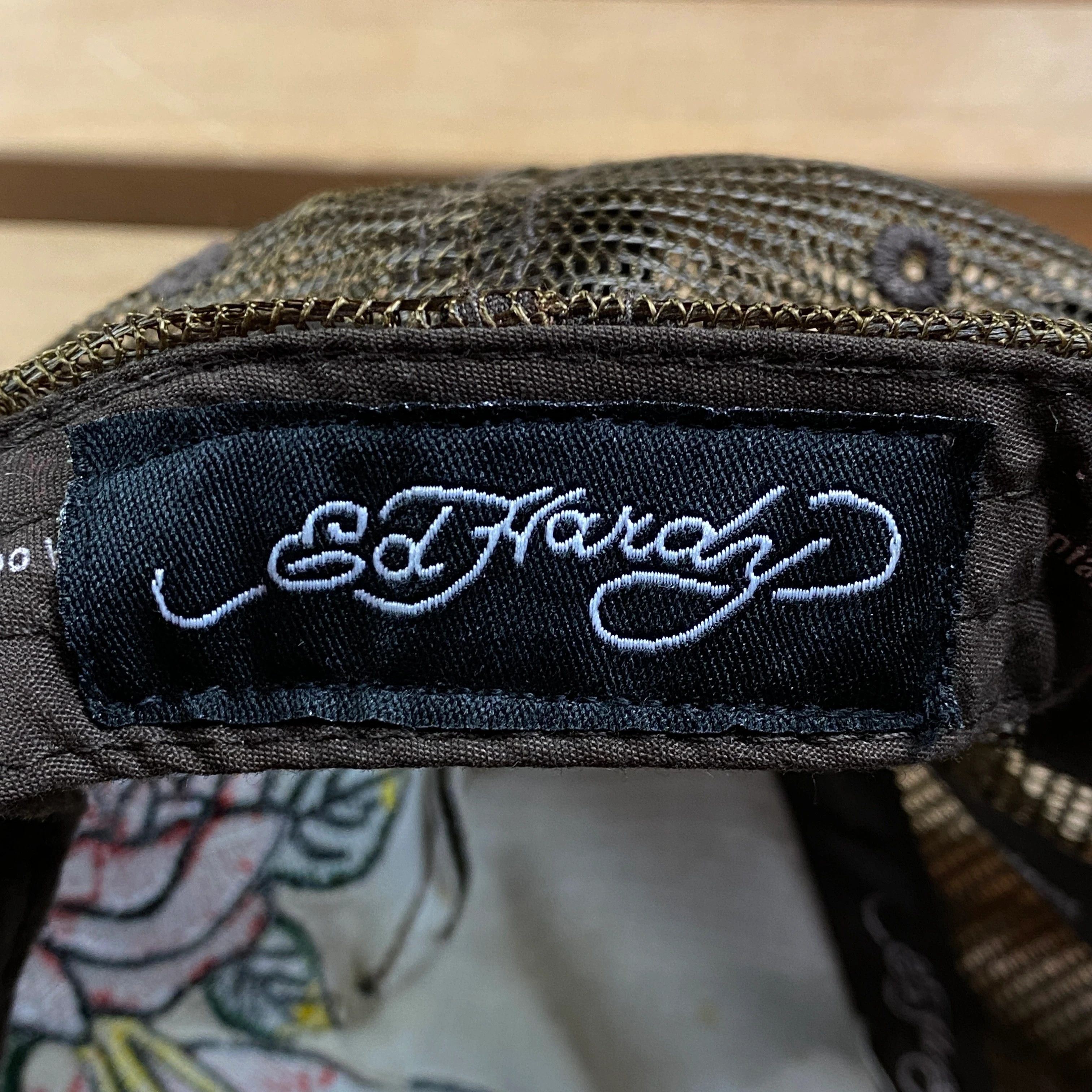 Band Tees × Ed Hardy × Vintage Mens Hat Cap Ed Hardy One Size Size ONE SIZE - 7 Thumbnail