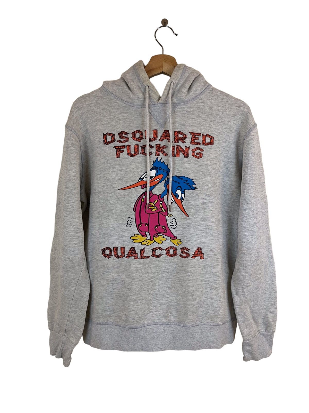 image of Dsquared2 Dsquared Hoodies in White, Men's (Size Medium)