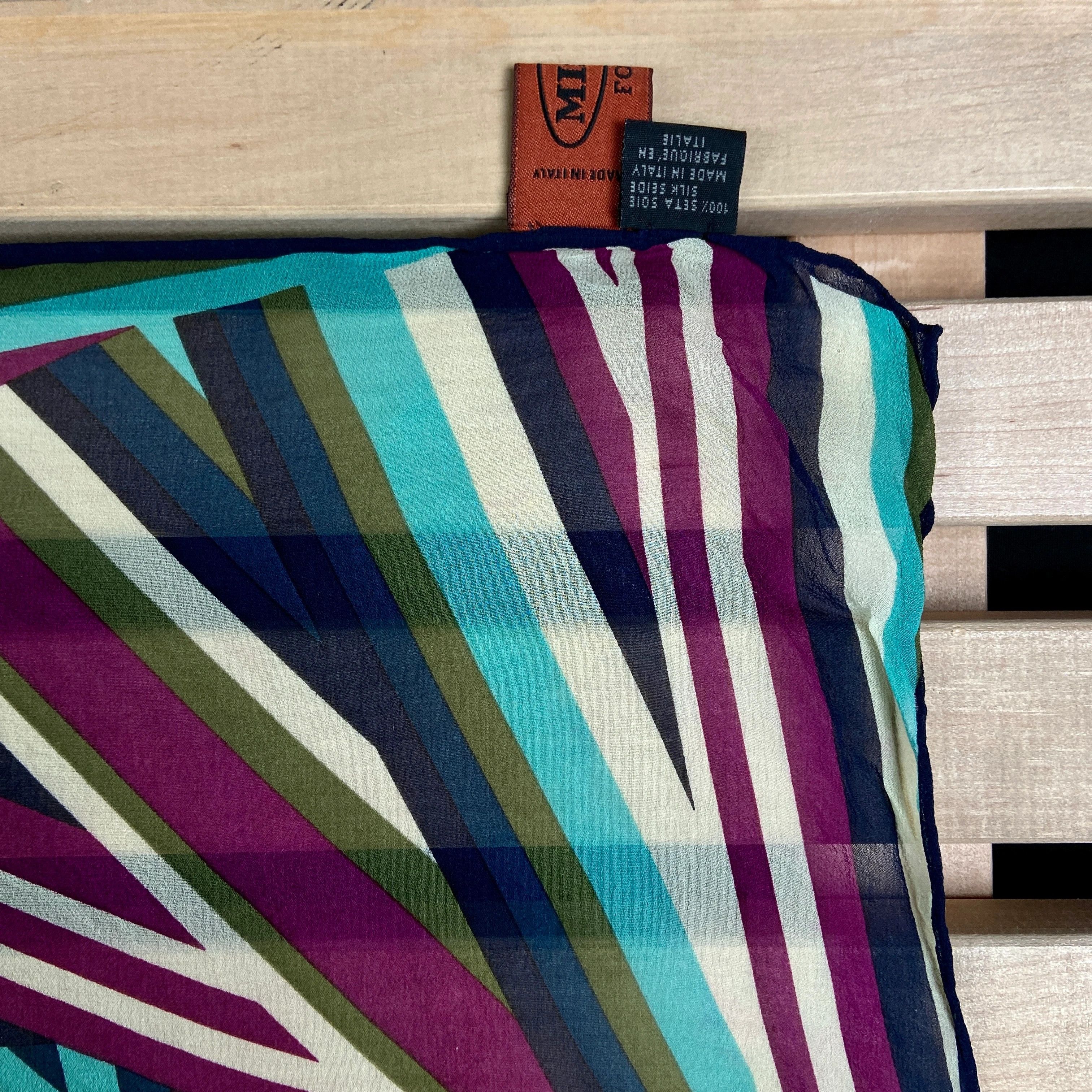 Missoni Handkerchief Missoni Silk Size ONE SIZE - 2 Thumbnail