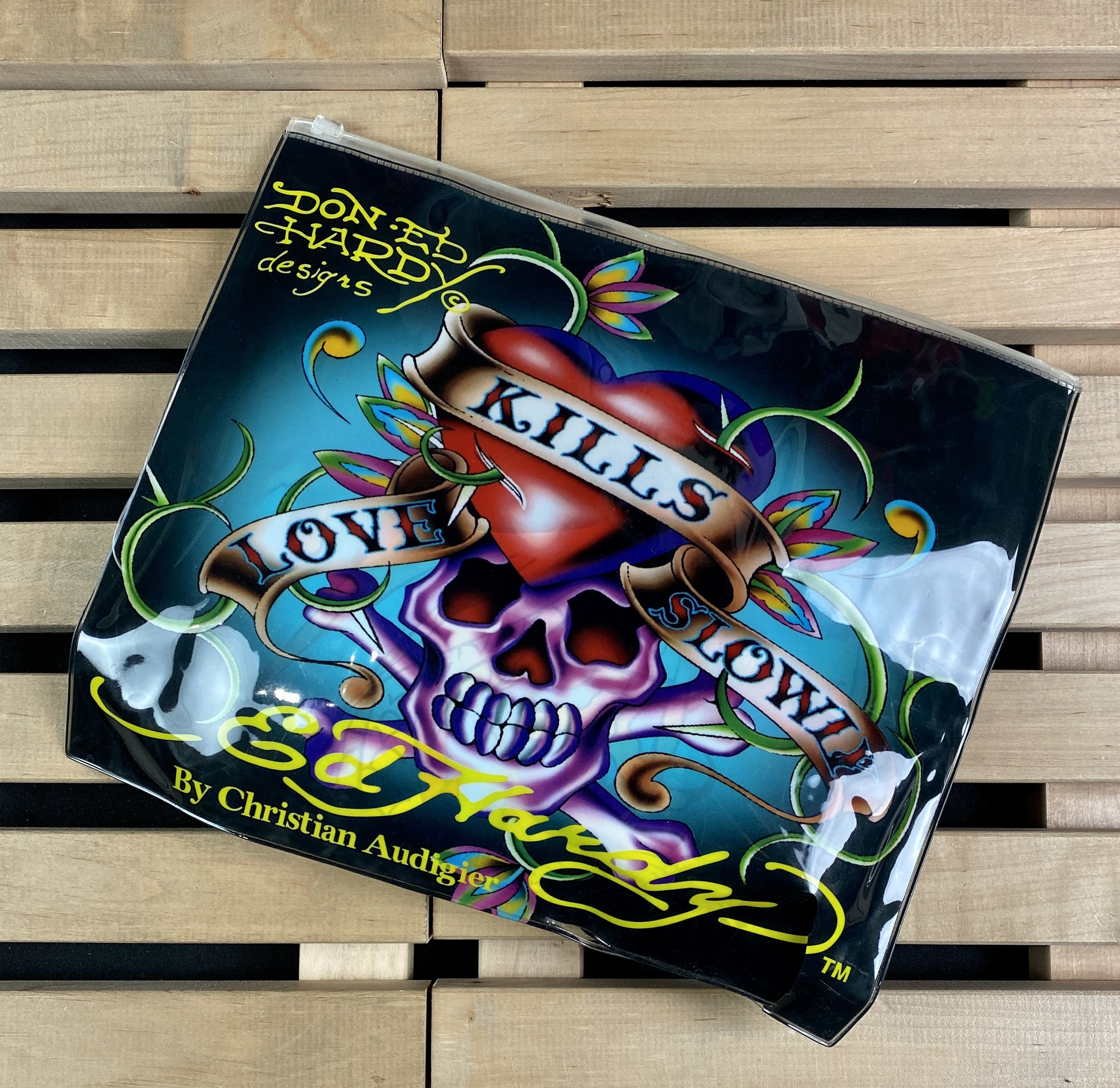 Ed Hardy Handkerchief Wrap Ed Hardy Fuul Print Big Size Size ONE SIZE - 1 Thumbnail
