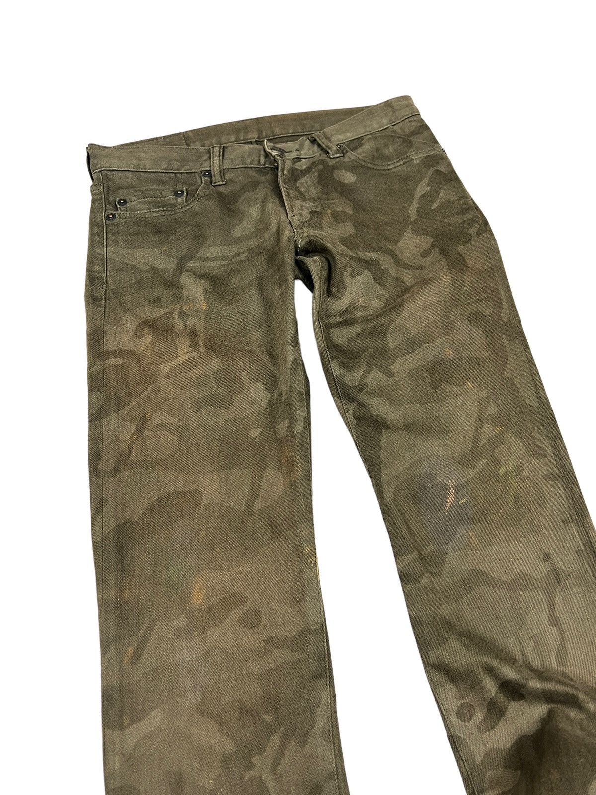 Hysteric Glamour Hysteric Glamour Camo Printed Skinny Denim Size US 30 / EU 46 - 12 Thumbnail
