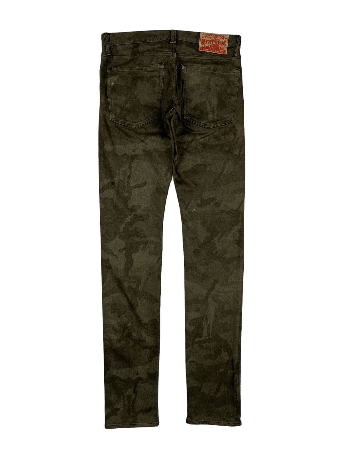 Hysteric Glamour Hysteric Glamour Camo Printed Skinny Denim Size US 30 / EU 46 - 2 Thumbnail