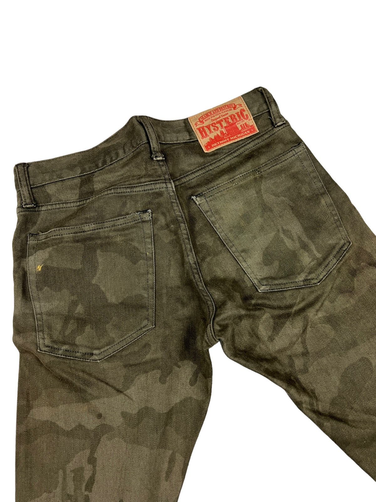 Hysteric Glamour Hysteric Glamour Camo Printed Skinny Denim Size US 30 / EU 46 - 9 Thumbnail